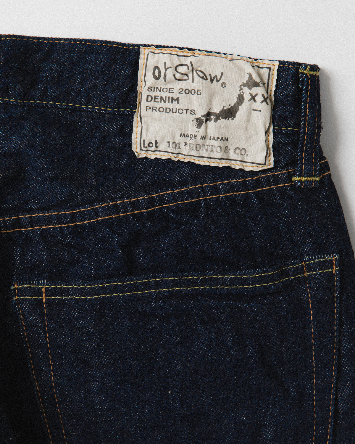 ORSLOW 101 DAD'S FIT DENIM PANTS (Amétora Exclusive) - ONE WASH