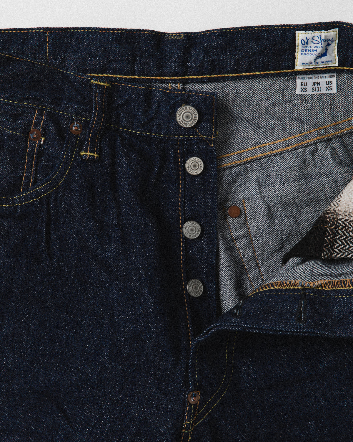 ORSLOW 101 DAD'S FIT DENIM PANTS (Amétora Exclusive) - ONE WASH
