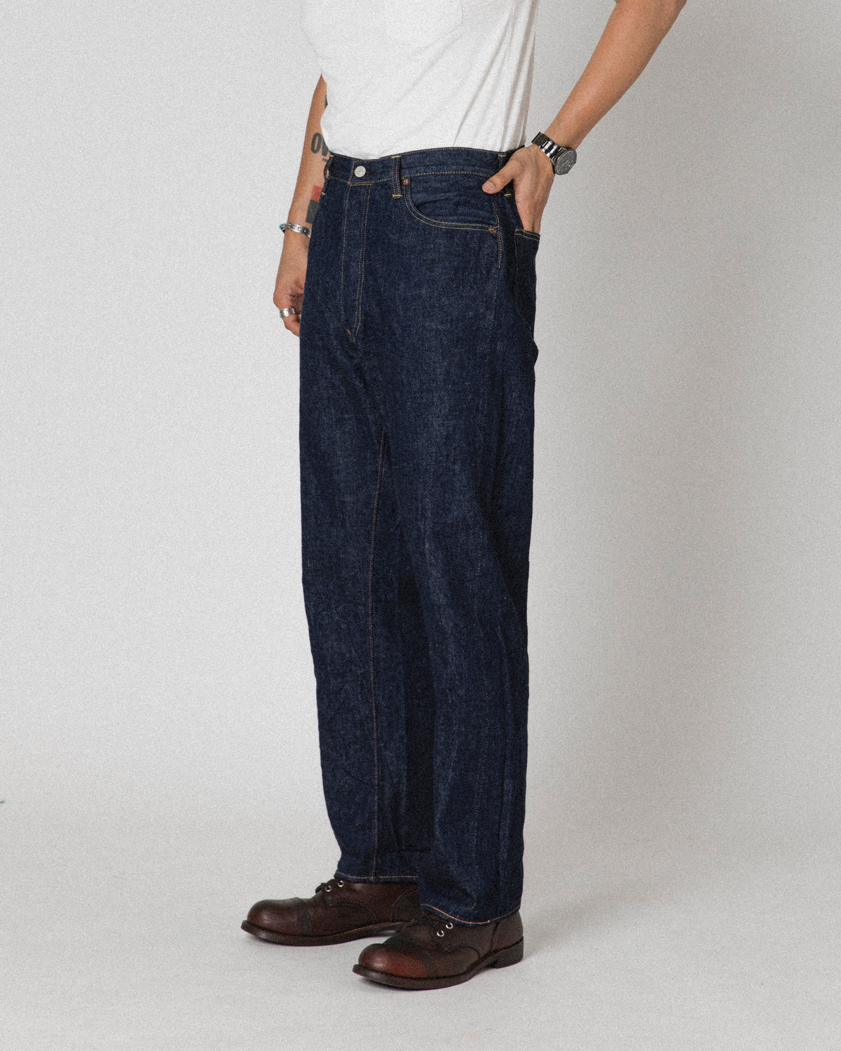ORSLOW 101 DAD'S FIT DENIM PANTS (Amétora Exclusive) - ONE WASH