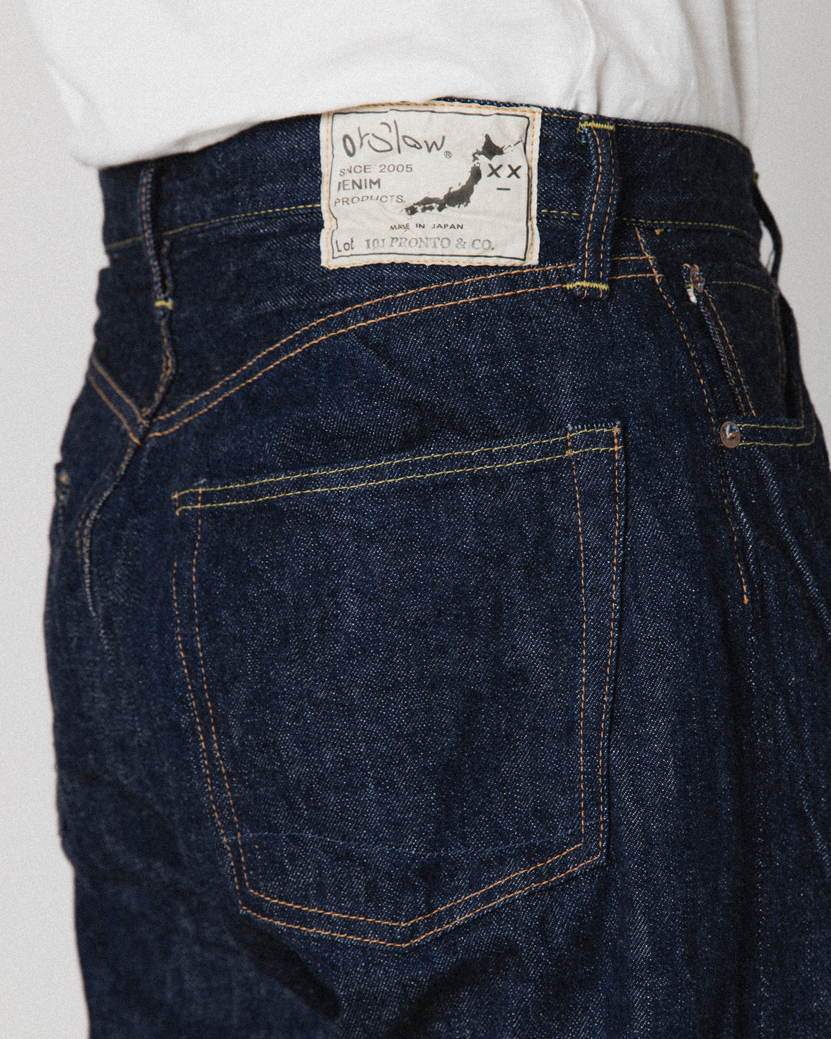 ORSLOW 101 DAD'S FIT DENIM PANTS (Amétora Exclusive) - ONE WASH