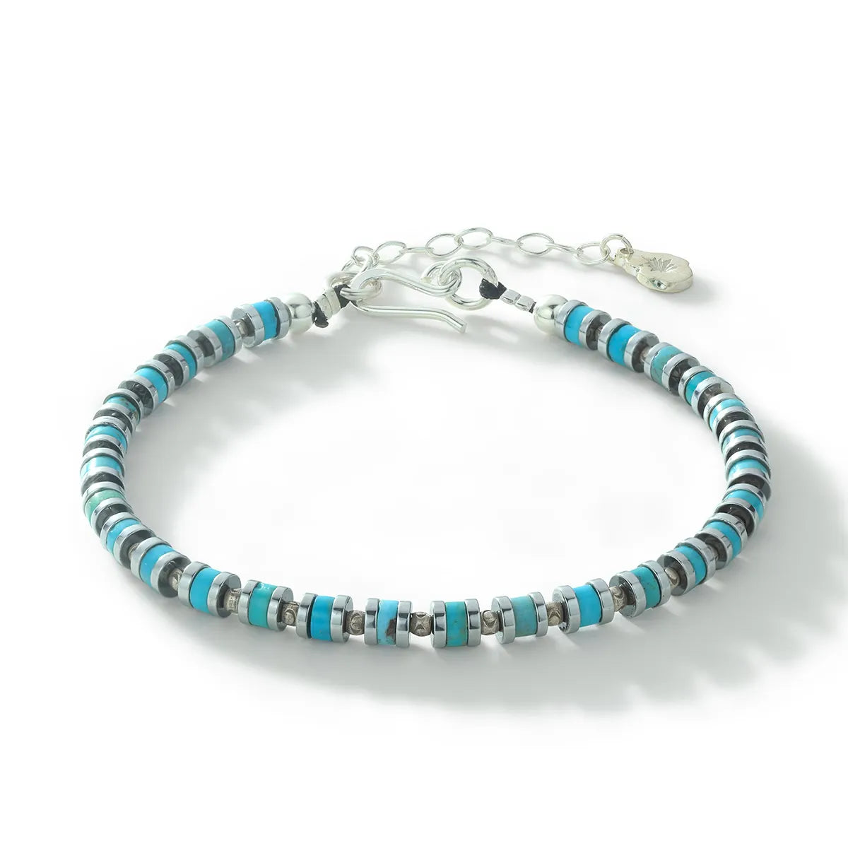 SAAD HORIZON HEISHI TURQUOISE BRACELET STONE 6MM