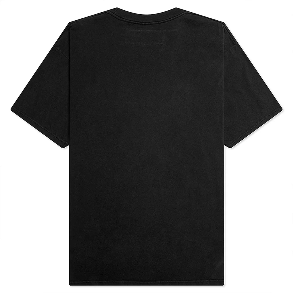 One Of These Days Burns Much Brighter Short Sleeve T-Shirt — Sun Faded Washed Black — view 2