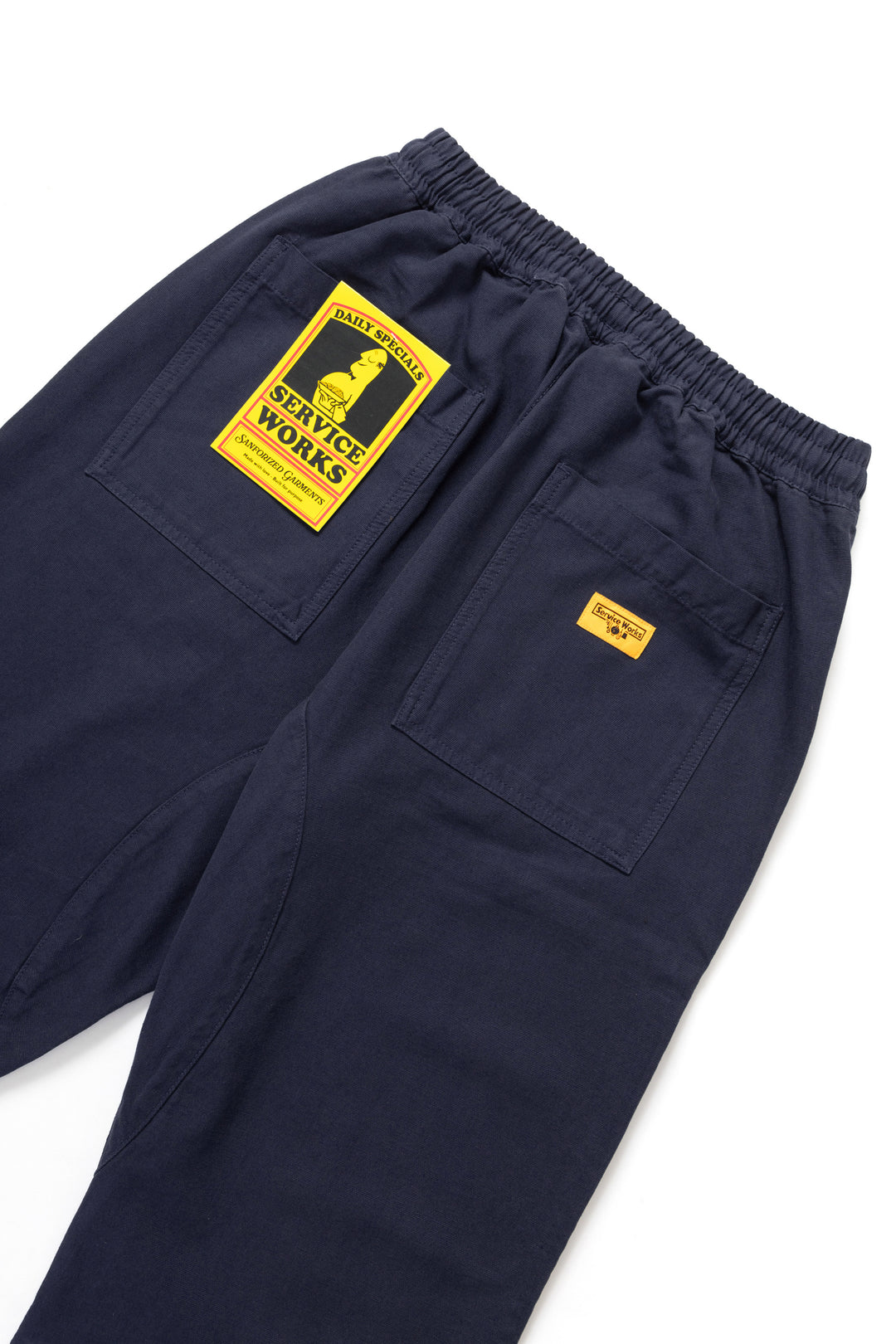 SERVICE WORKS CANVAS CHEF PANT - DARK NAVY