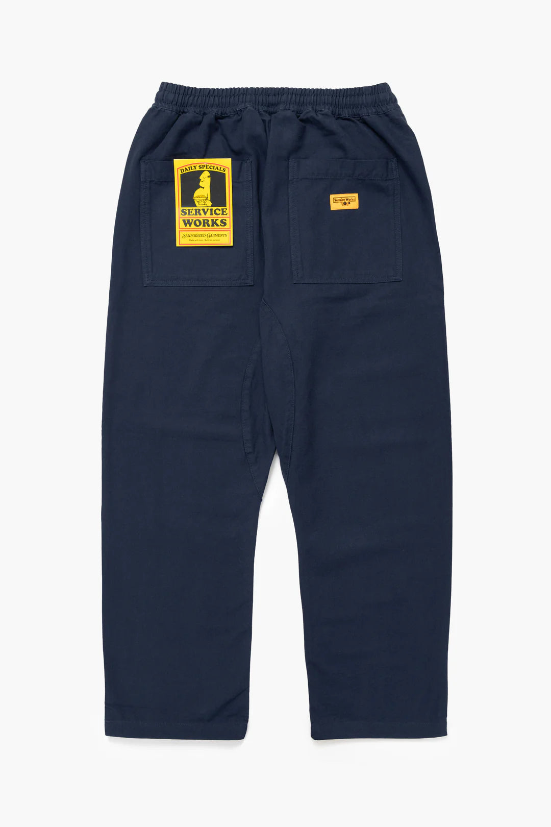 SERVICE WORKS CANVAS CHEF PANT - DARK NAVY