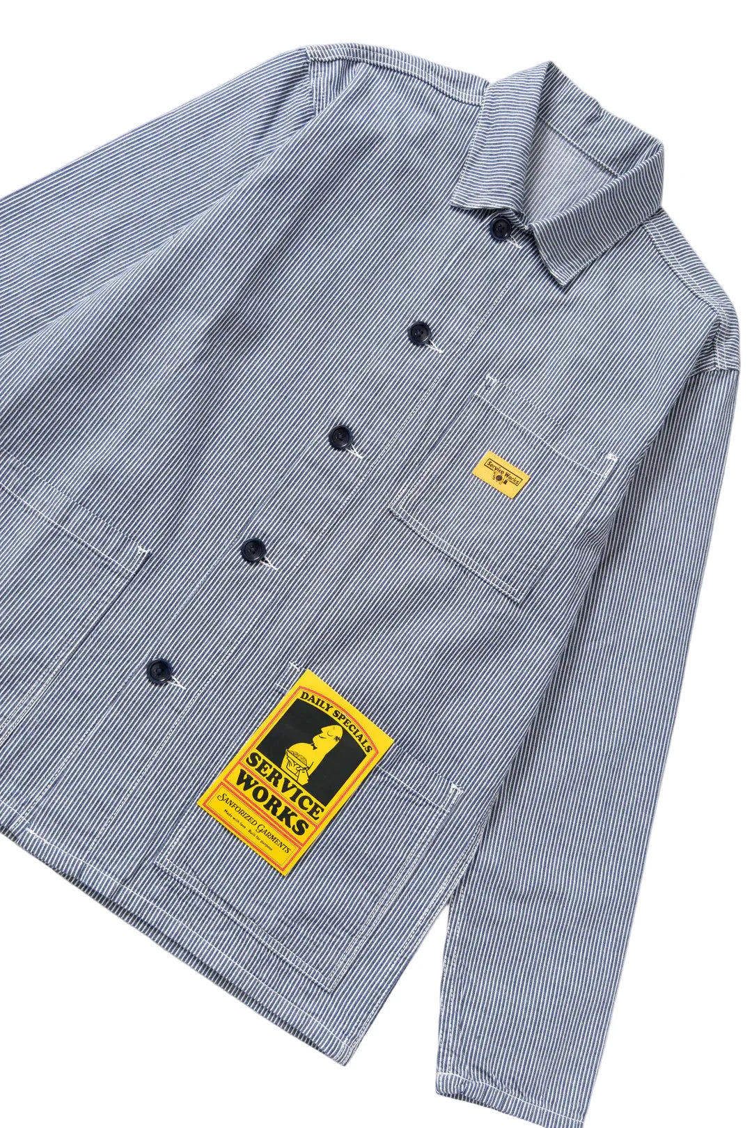 Service Works Hickory Chore Shirt — Hickory — view 3