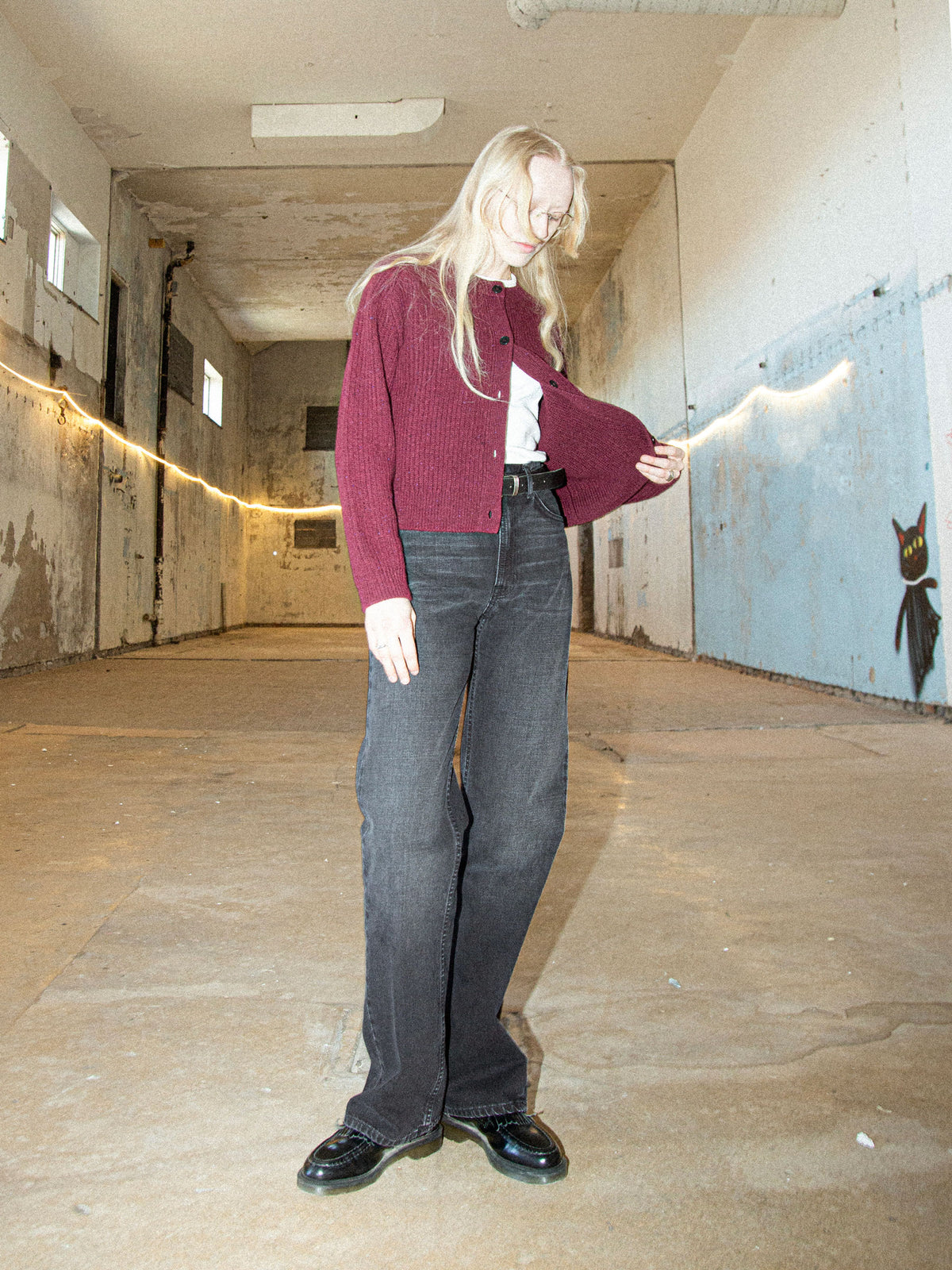 NUDIE JEANS CLEAN EILEEN - NIGHT DUNE
