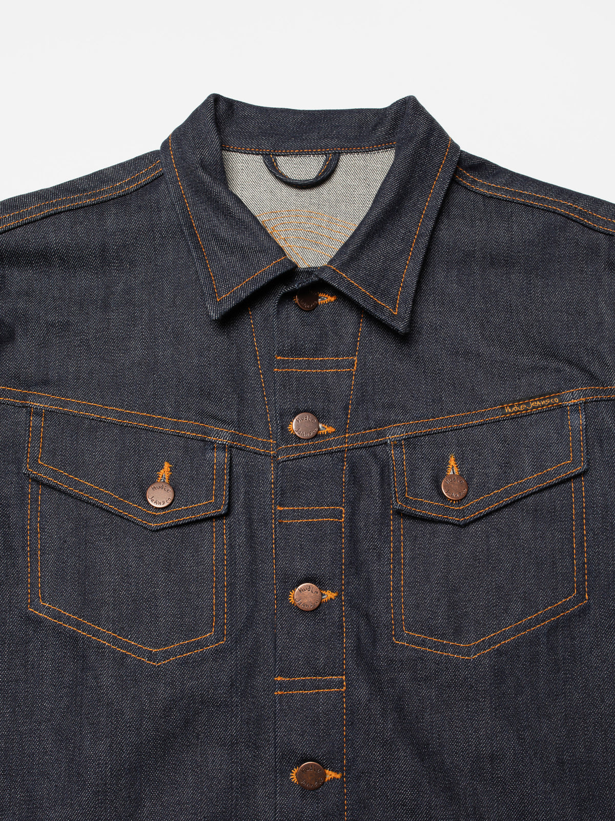 NUDIE JEANS CONNY DENIM JACKET DRY ONE - BLUE
