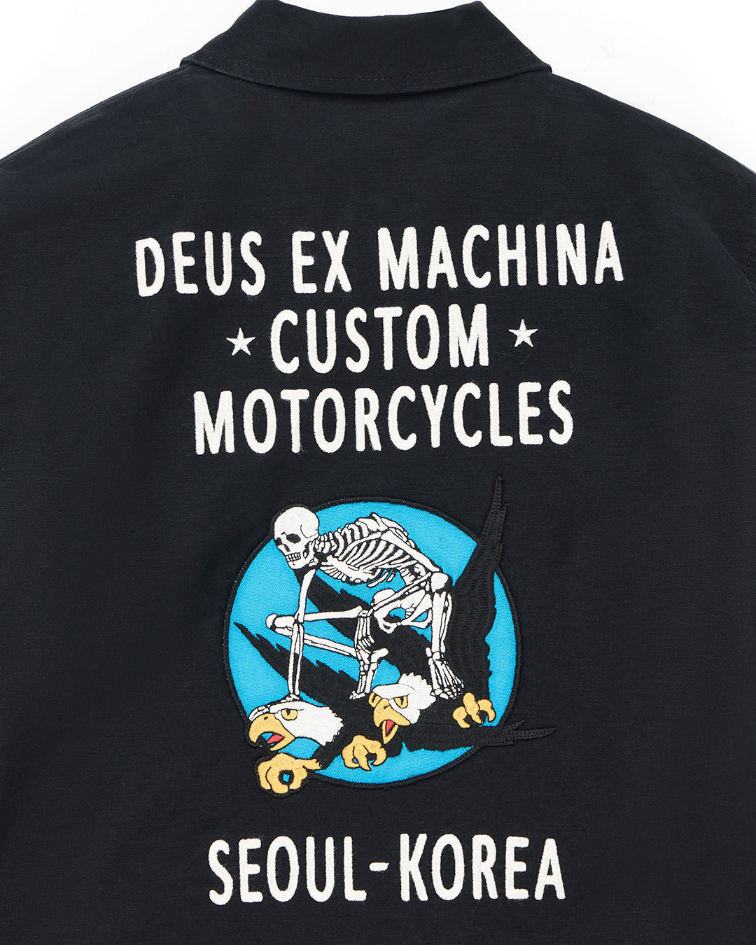 DEUS EX MACHINA Fugazi Souvenir Jacket - Black