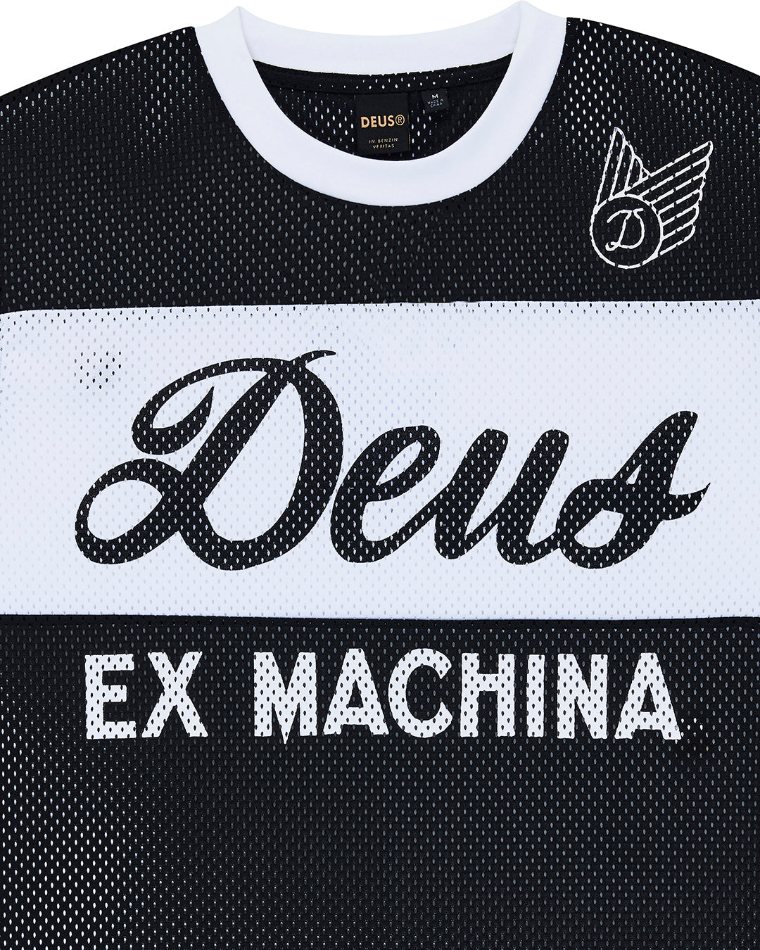 DEUS EX MACHINA SABER MOTO JERSEY - BLACK