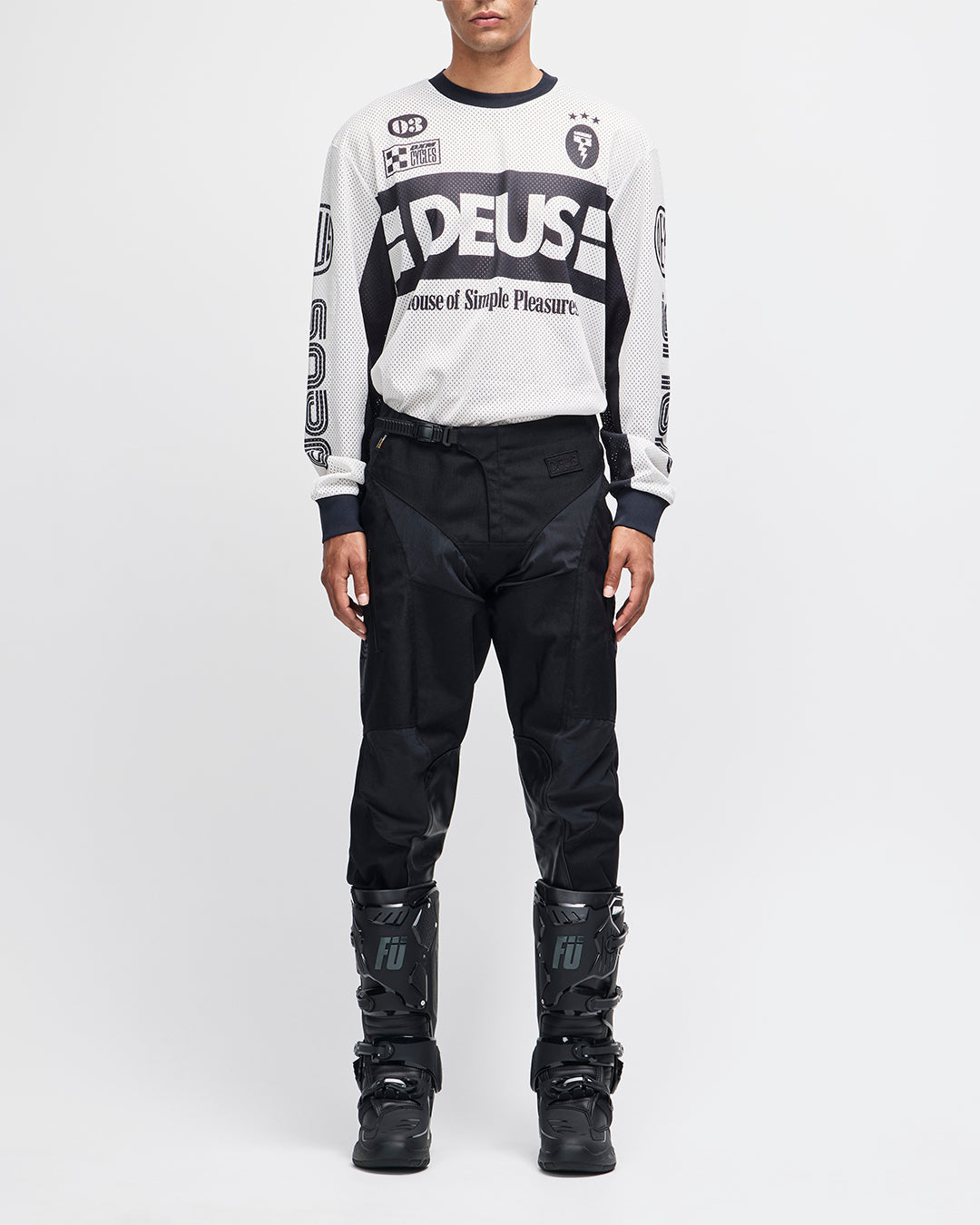 DEUS EX MACHINA MOTO OFF ROAD PANT - BLACK