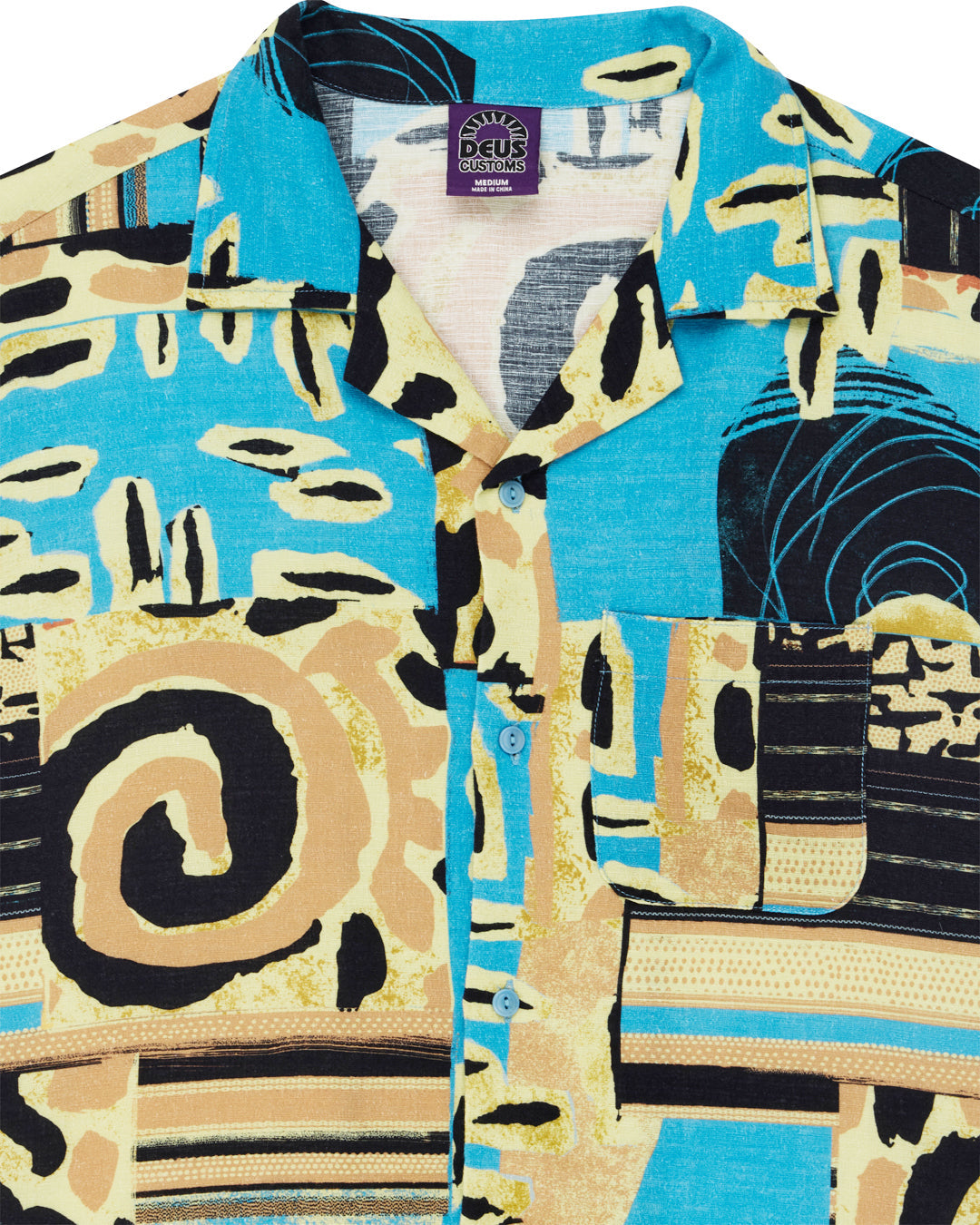 DEUS EX MACHINA Freamon Shirt - Yellow