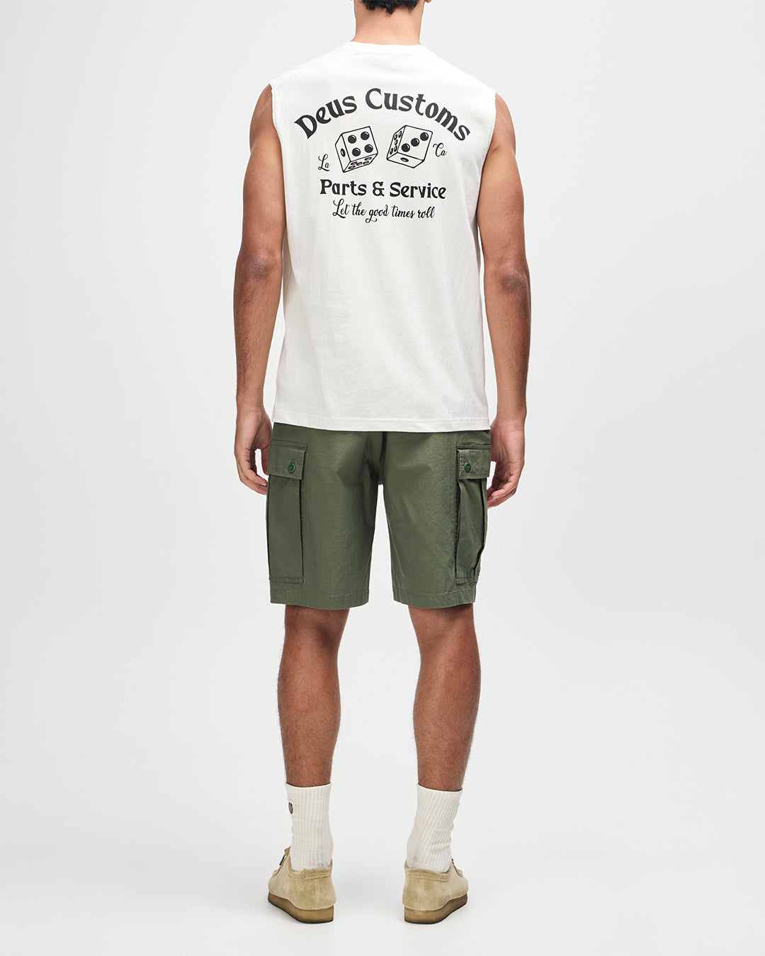 DEUS EX MACHINA Knucklebones Muscle - Dirty White