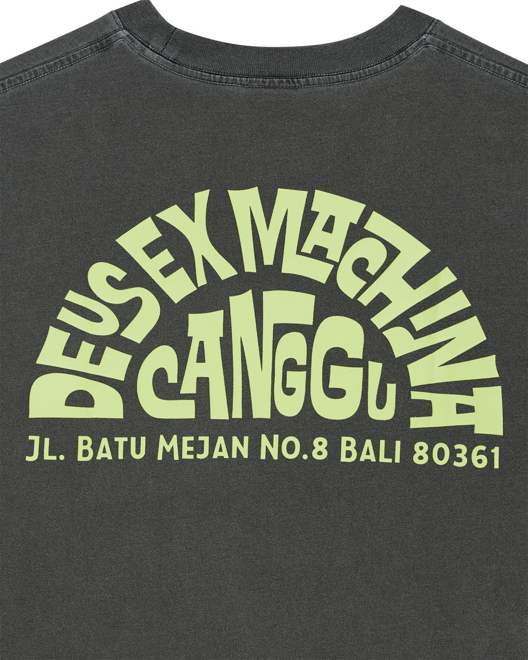 DEUS EX MACHINA Canggu Address Tee - Anthracite