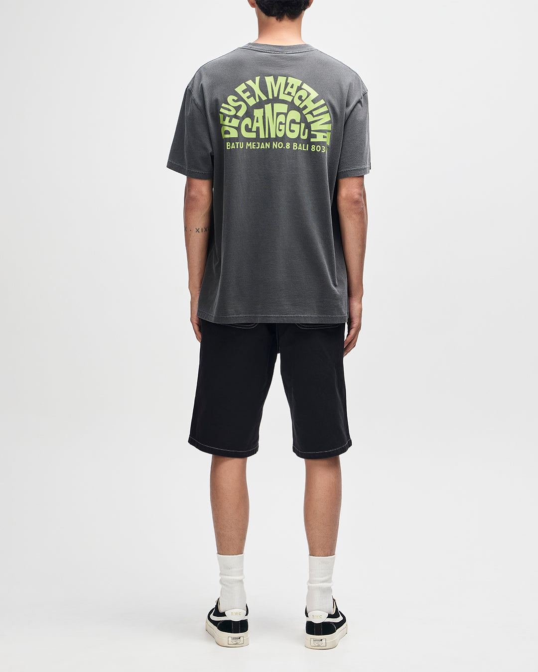 DEUS EX MACHINA Canggu Address Tee - Anthracite