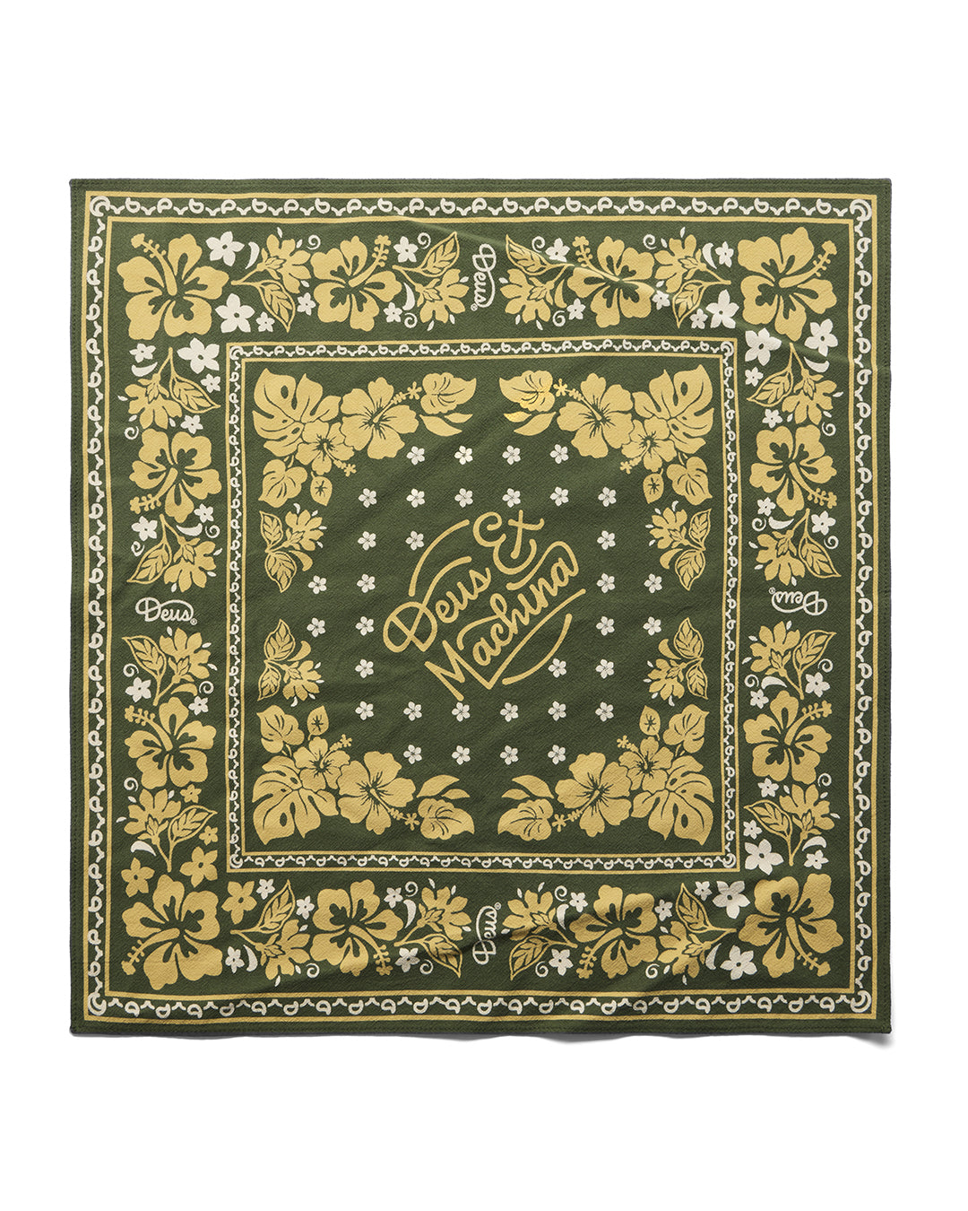oahu-bandana-green|Flatlay