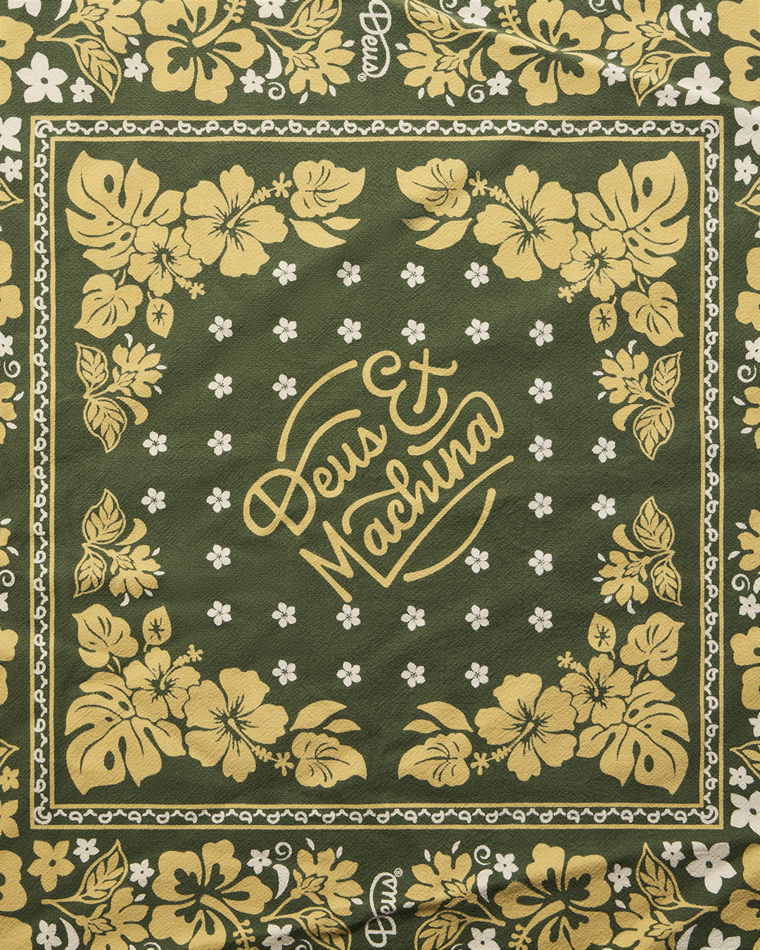 DEUS EX MACHINA OAHU BANDANA - GREEN