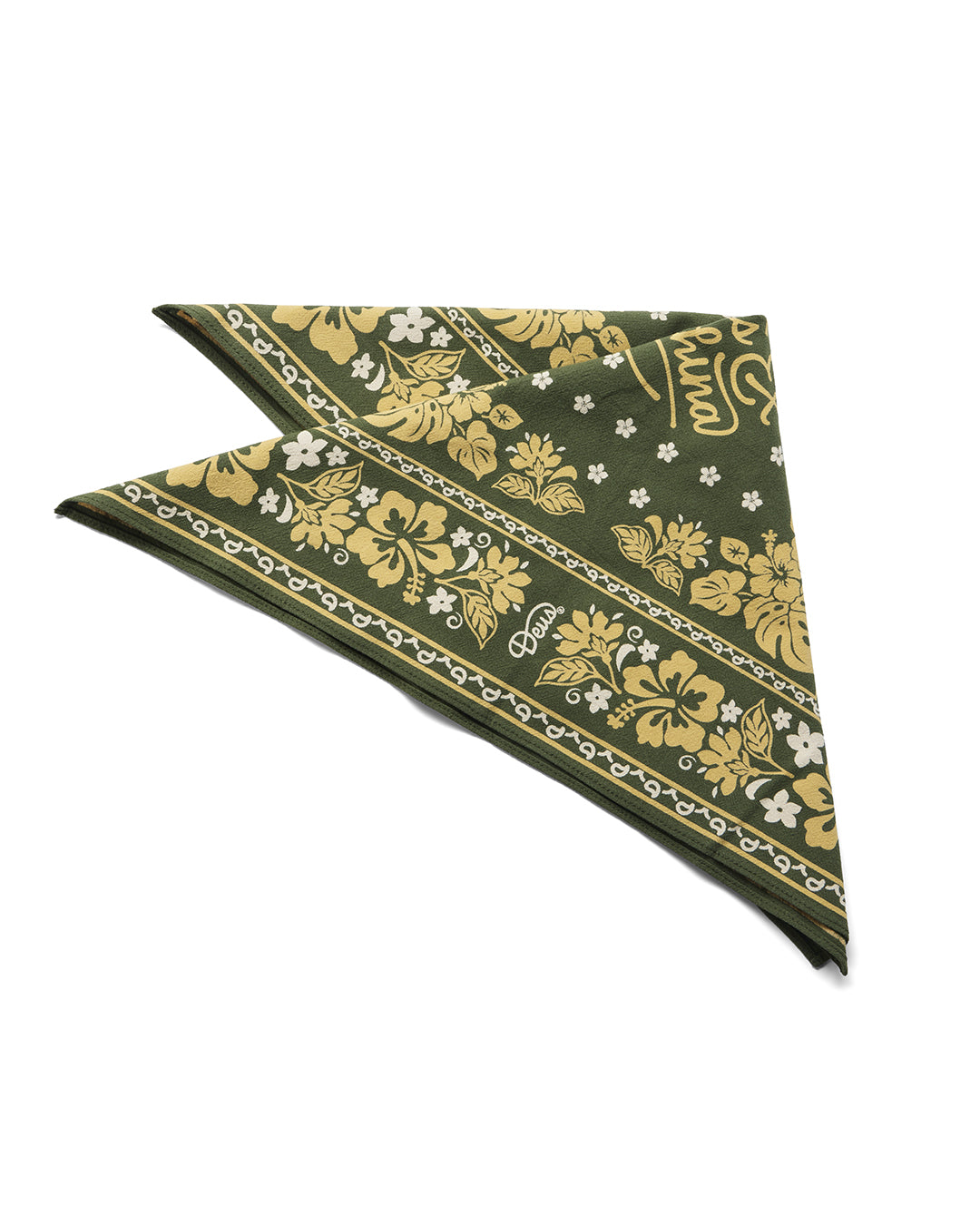 oahu-bandana-green|Flatlay