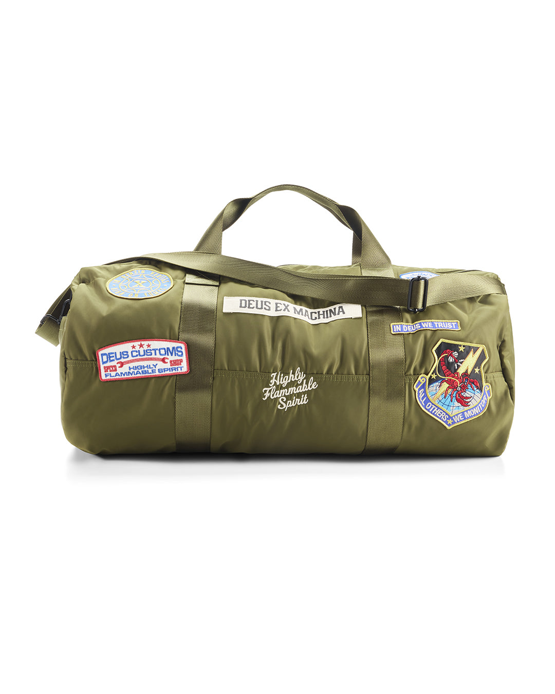 monty-duffle-bag-olive-green|Flatlay
