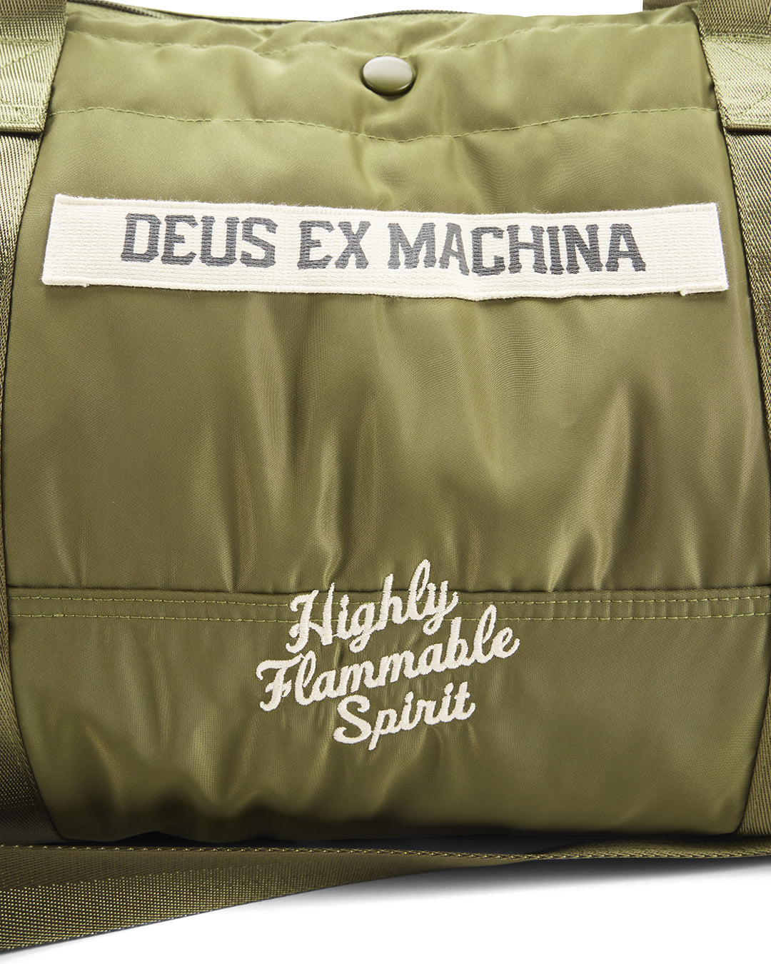 DEUS EX MACHINA MONTY DUFFLE BAG - OLIVE GREEN