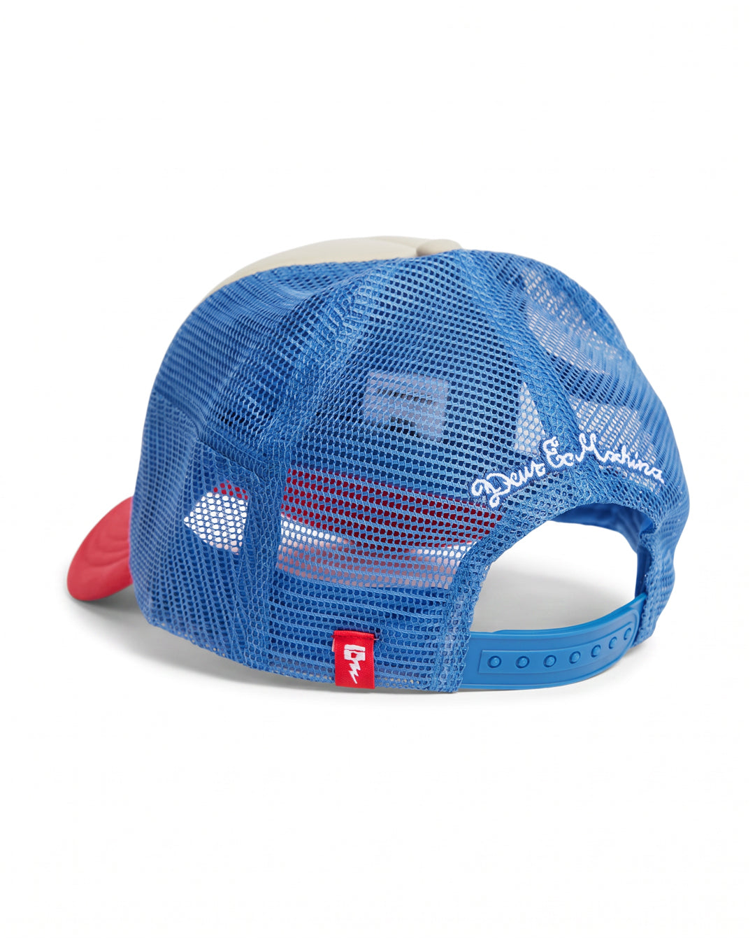 Baylands Trucker Blue Red|Flatlay