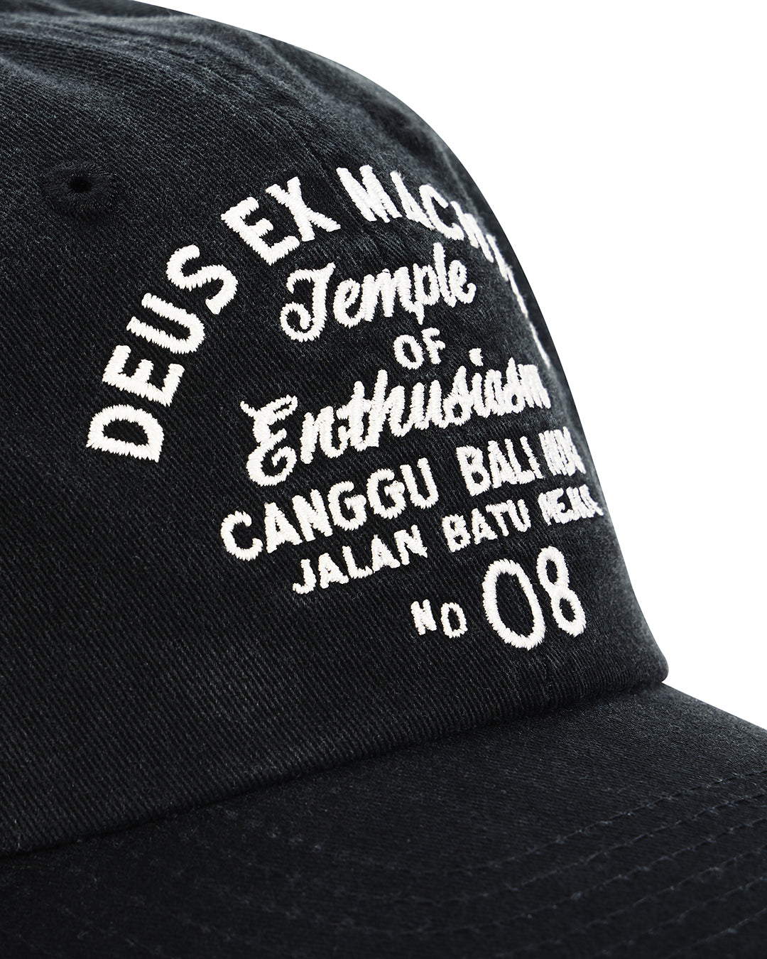 DEUS EX MACHINA CANGGU SIGN CAP - BLACK