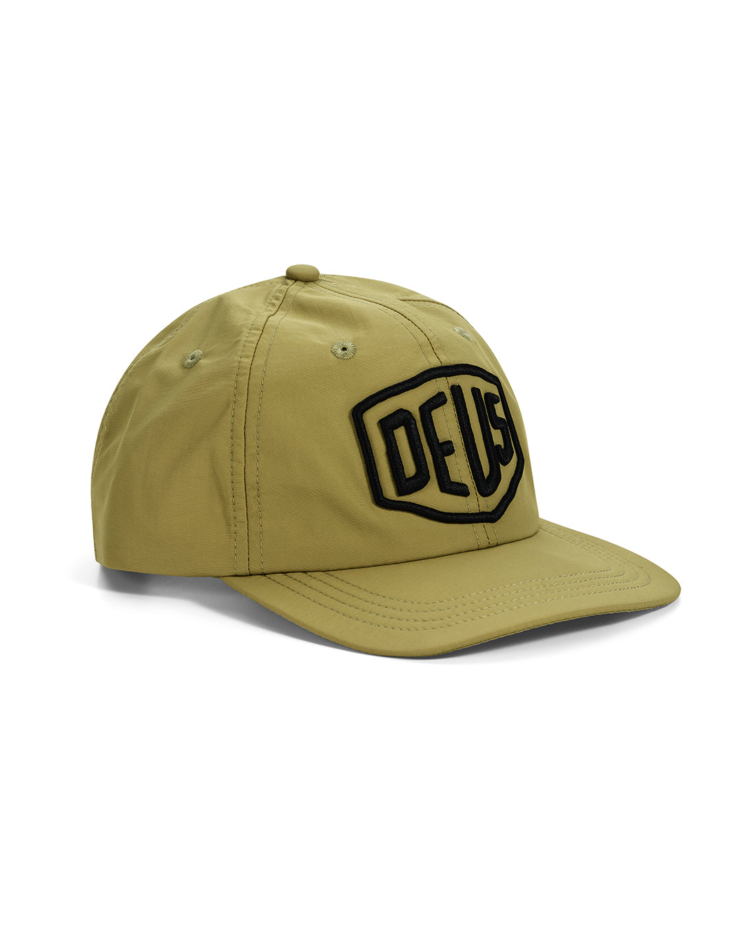 shield-nylon-cap-moss-green|Flatlay