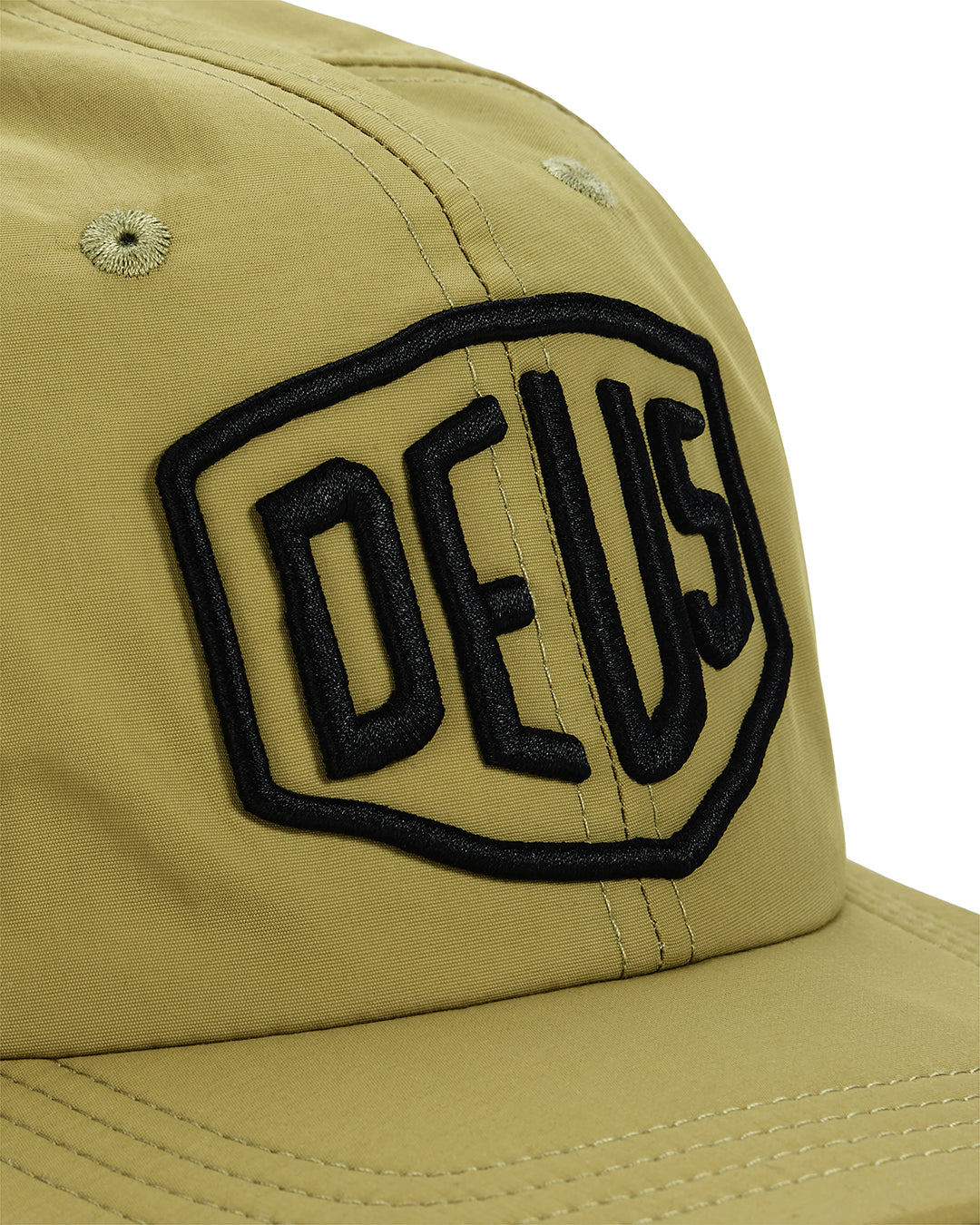 DEUS EX MACHINA SHIELD NYLON CAP - MOSS GREEN