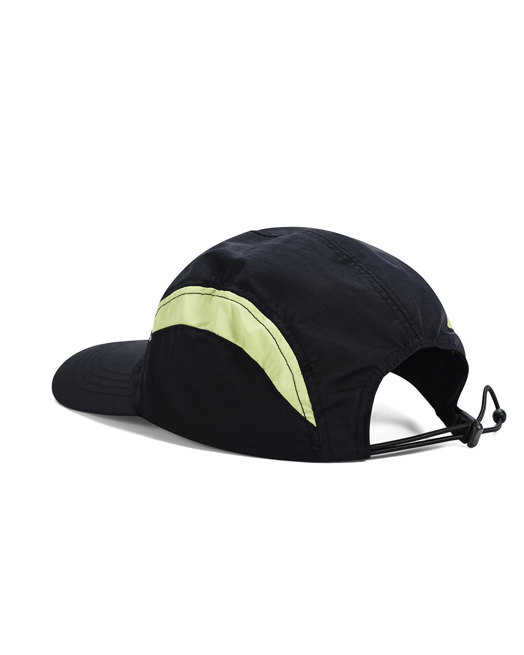master-stroke-4-panel-cap-plain-black|Flatlay