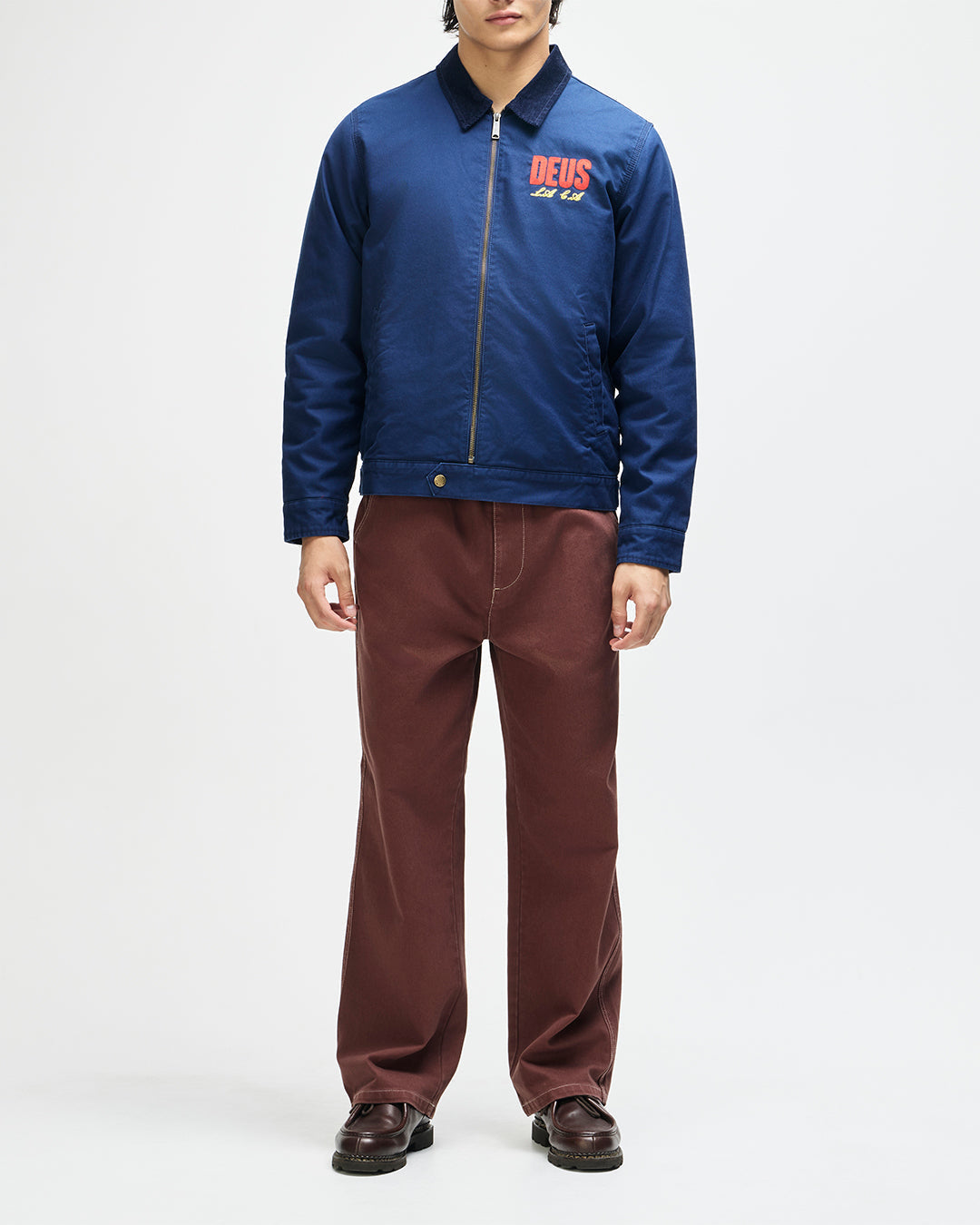 DEUS EX MACHINA CUTAWAY JACKET - NAVY
