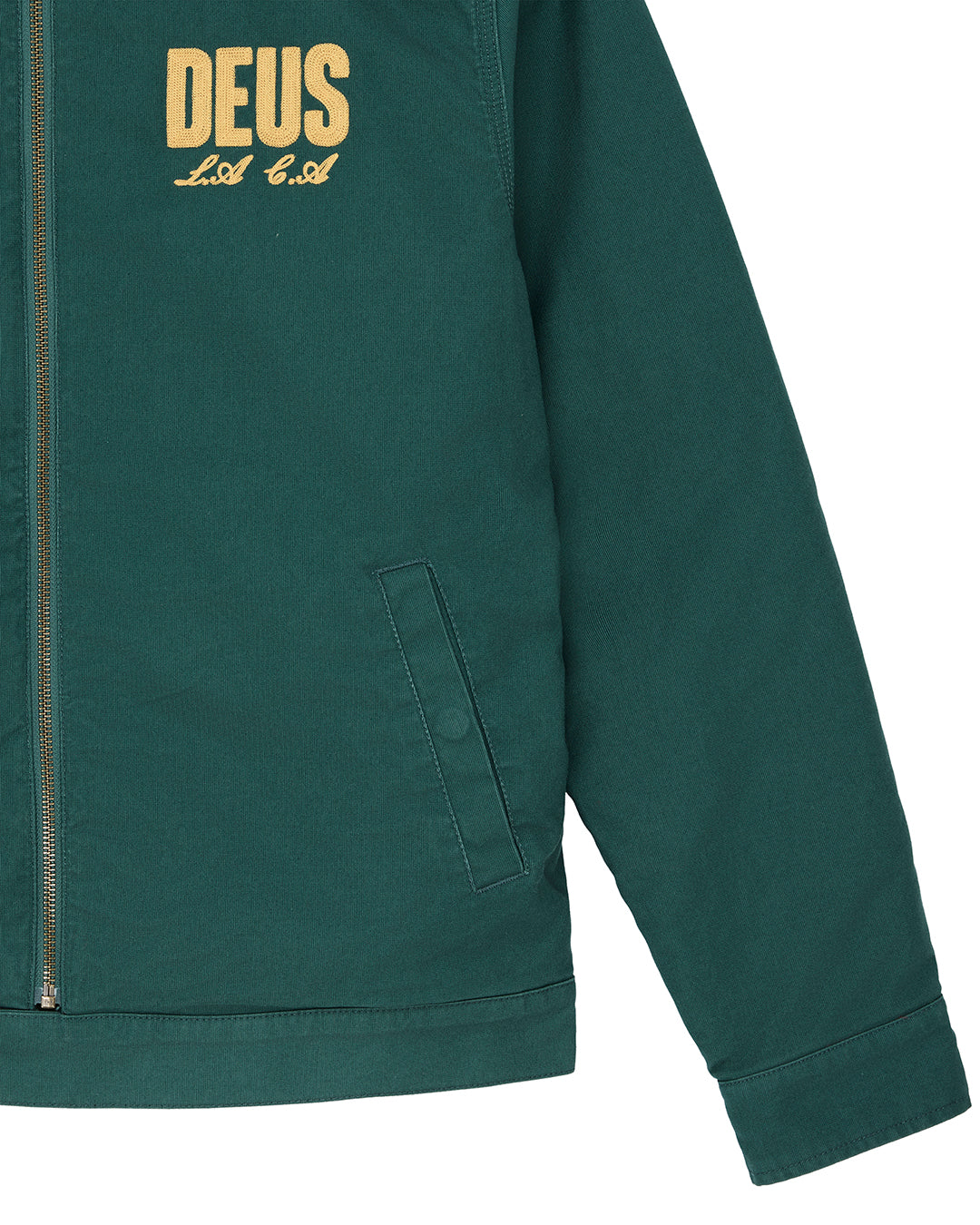 DEUS EX MACHINA CUTAWAY JACKET - RACING GREEN