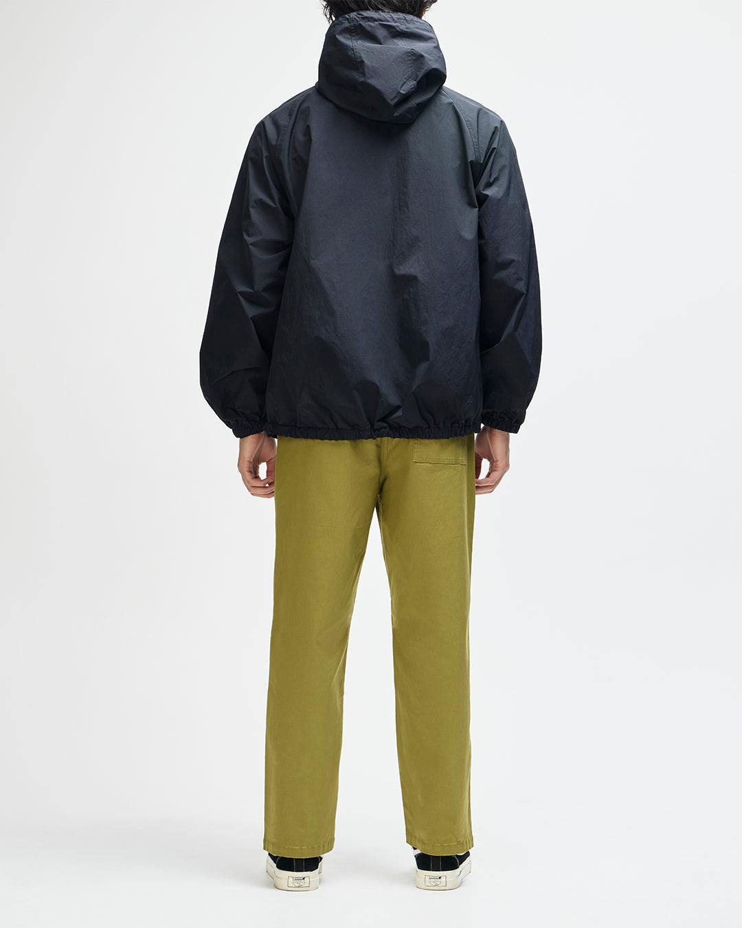 DEUS EX MACHINA MASTER STROKE ANORAK (PLAIN) - BLACK