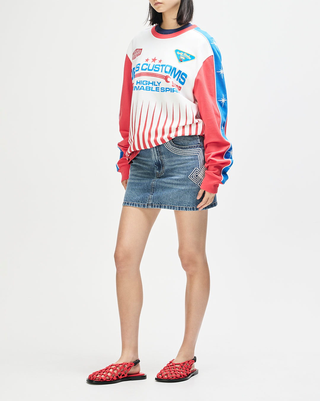 DEUS EX MACHINA TRIFE LIFE MOTO JERSEY - TOFU WHITE