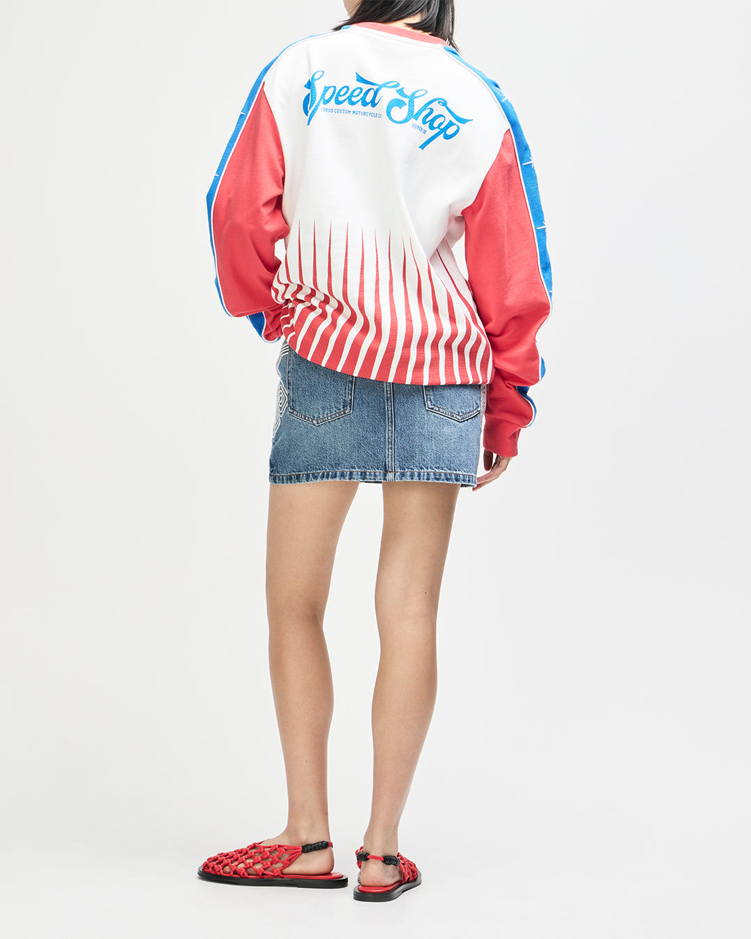 DEUS EX MACHINA TRIFE LIFE MOTO JERSEY - TOFU WHITE