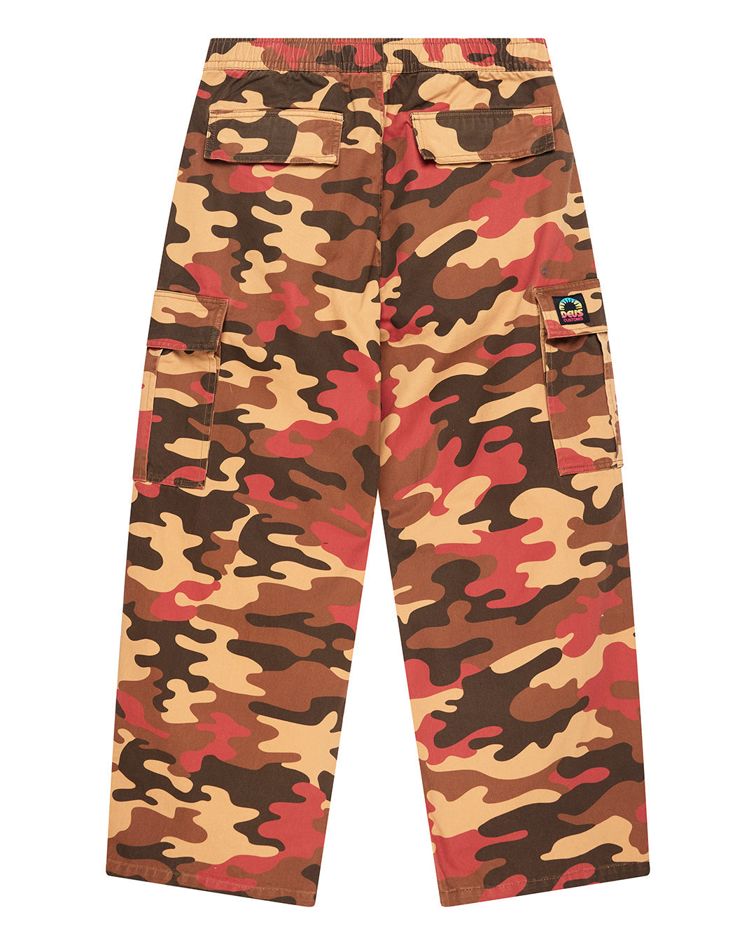 ombre-cargo-pant-rust-camo|Flatlay