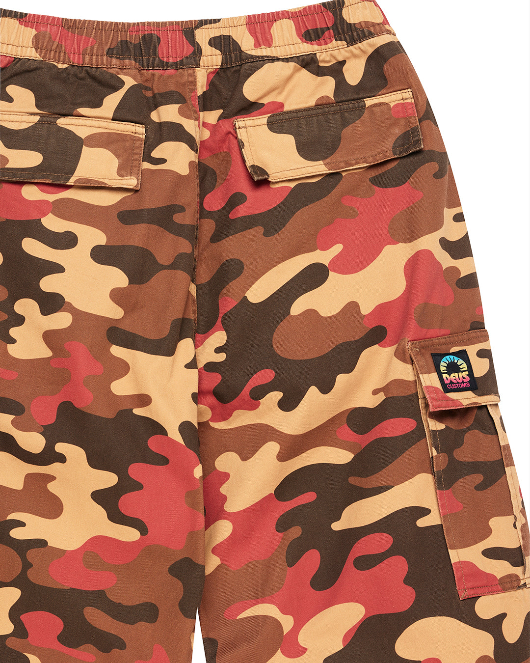 DEUS EX MACHINA OMBRE CARGO PANT - RUST CAMO