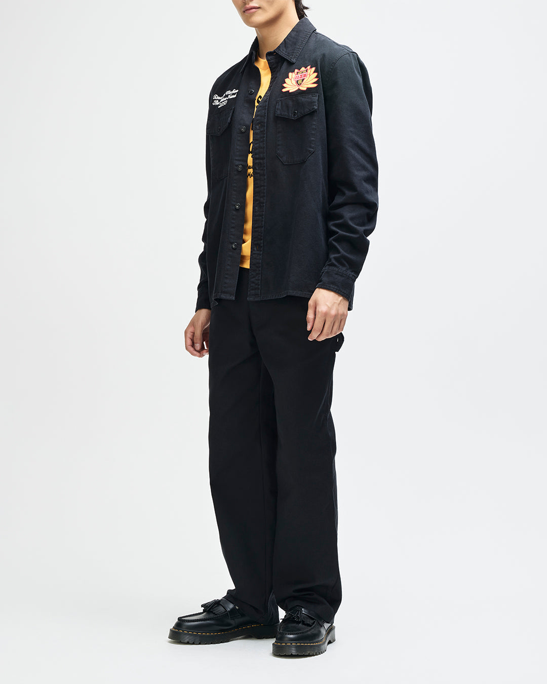DEUS EX MACHINA SACRED CHEST SHIRT - BLACK