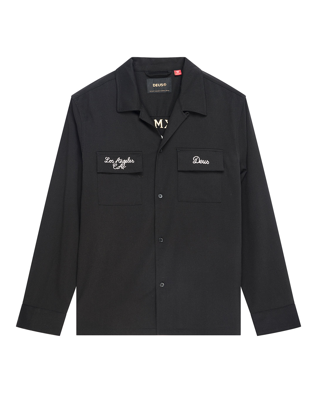 forbidden-fruit-bowling-shirt-black|Model