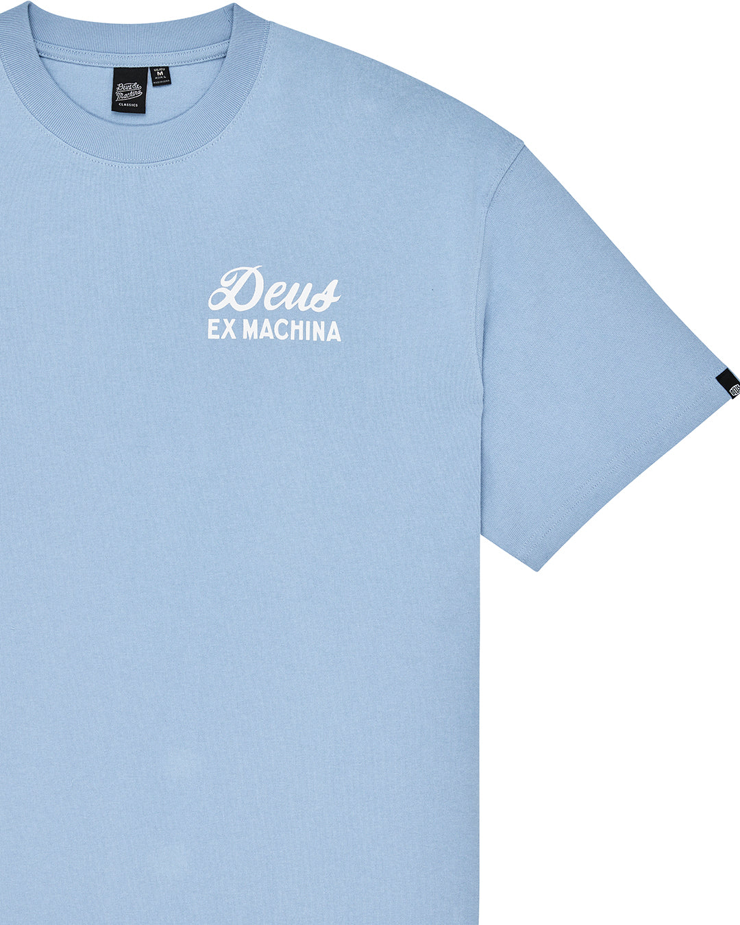 DEUS EX MACHINA VENICE SIGN TEE - GLACIER BLUE