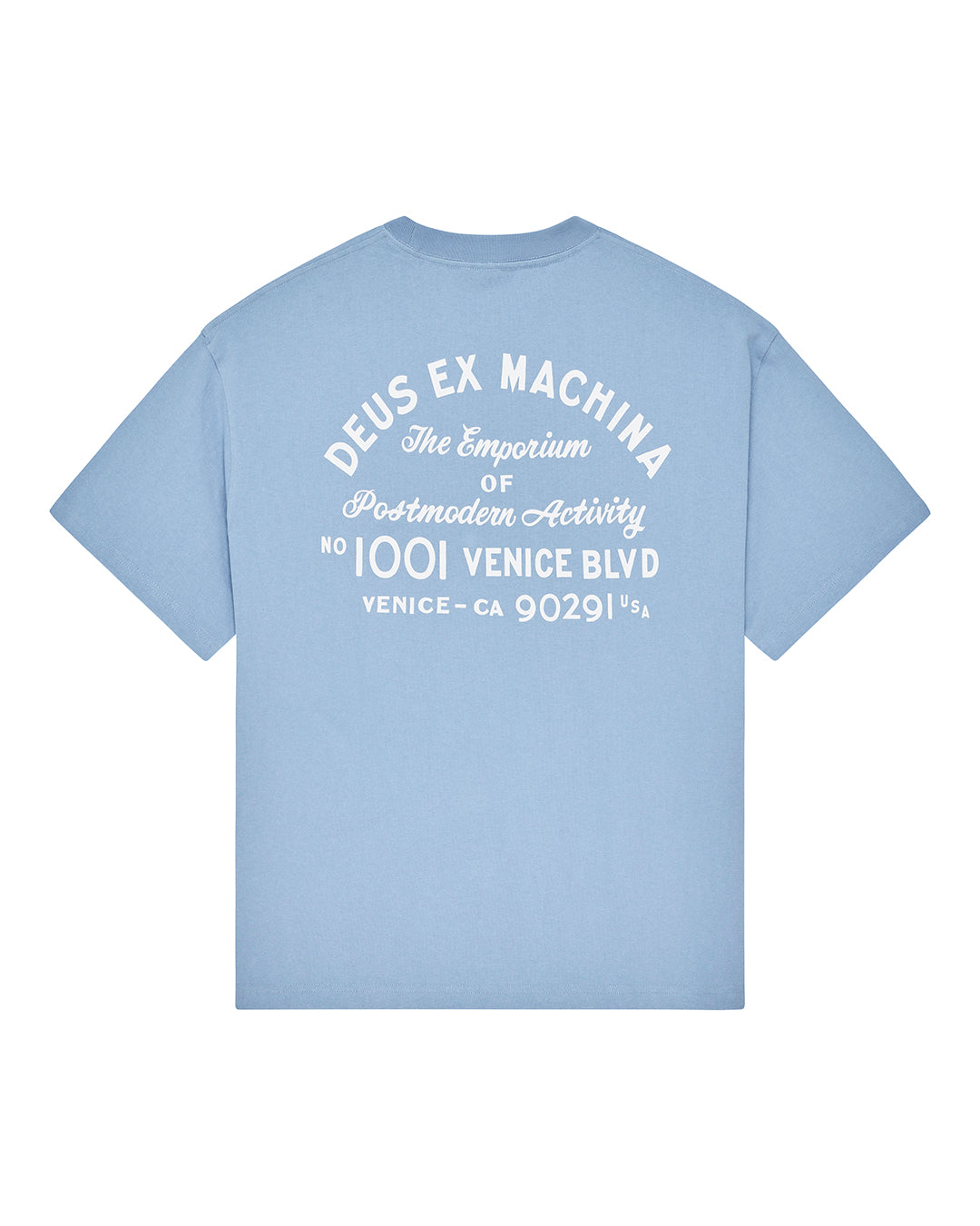 venice-sign-tee-glacier-blue|Flatlay
