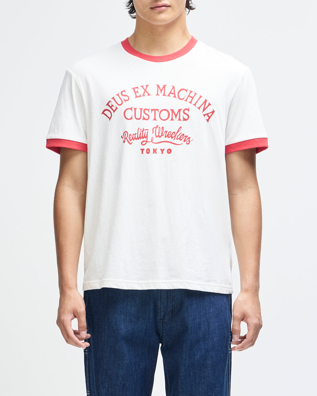 marsden-ringer-tee-vintage-white|Model
