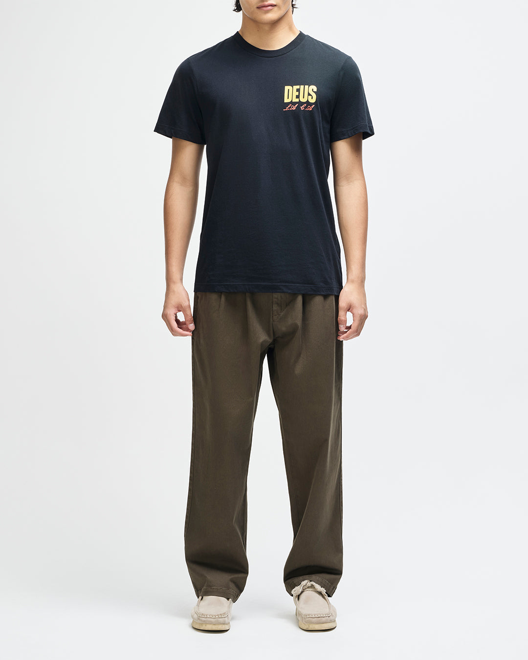 DEUS EX MACHINA CUTAWAY TEE - BLACK