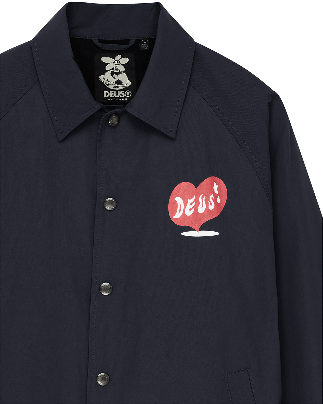 DEUS EX MACHINA DEEP CUT COACH JACKET - BLACK