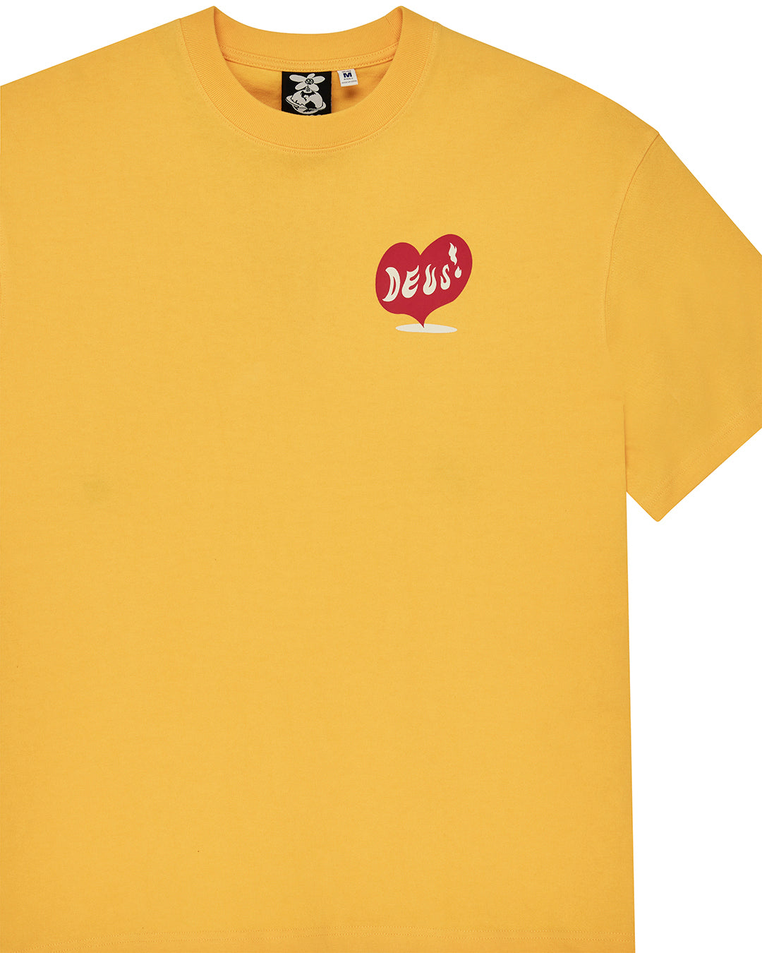 DEUS EX MACHINA DEEP CUT OS TEE - CITRUS ORANGE