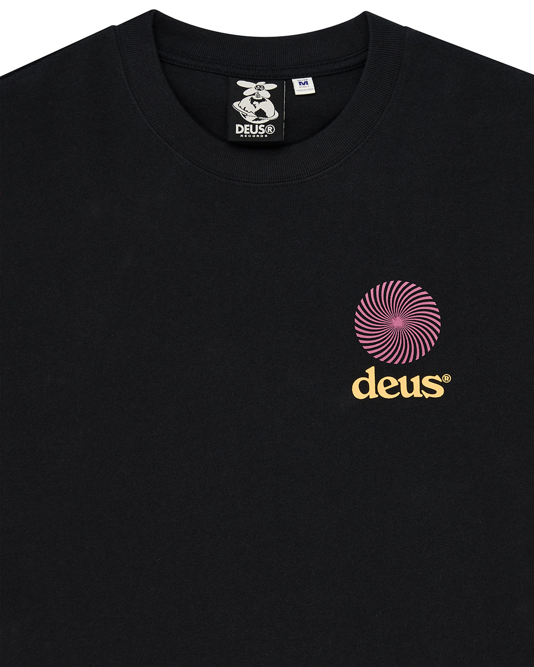 DEUS EX MACHINA STRATA OS TEE - BLACK