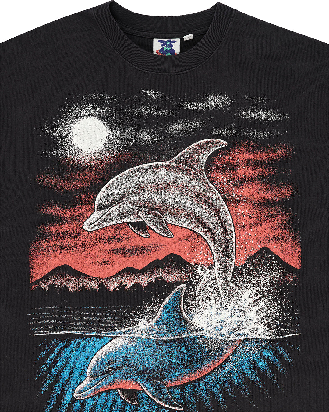 DEUS EX MACHINA LOVERS OS TEE - BLACK BEAUTY