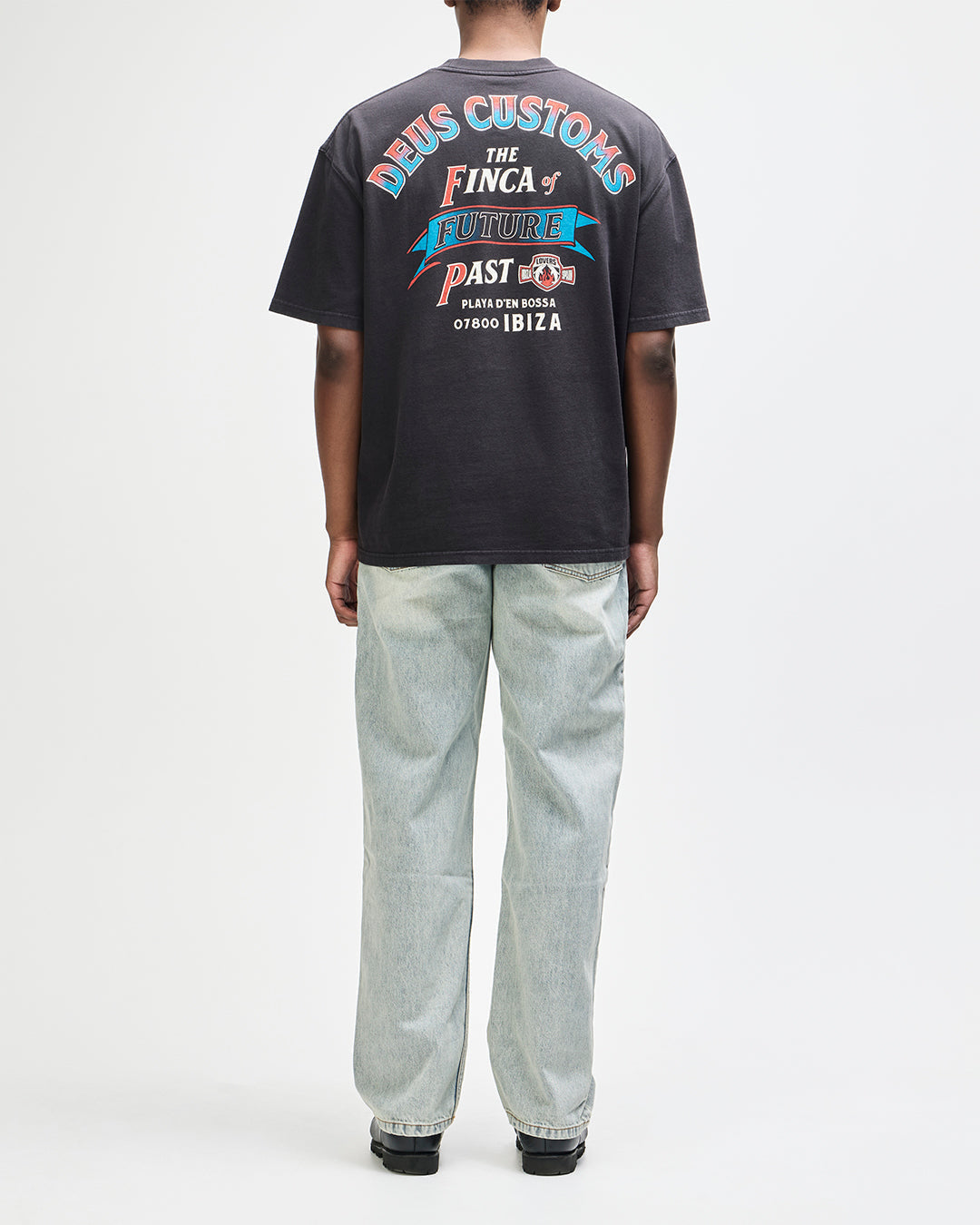 DEUS EX MACHINA LOVERS OS TEE - BLACK BEAUTY