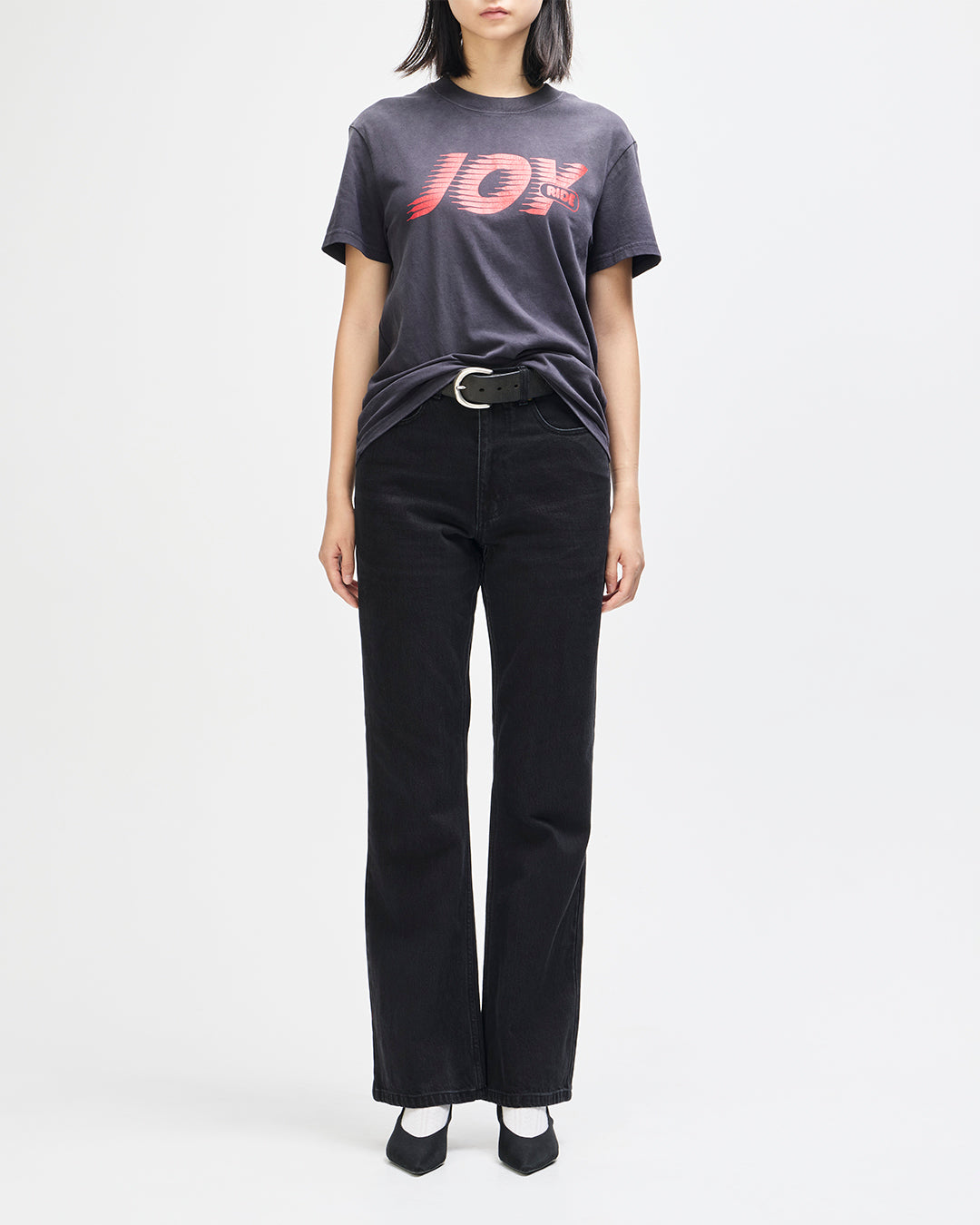 DEUS EX MACHINA FAST TIMES TEE - BLACK BEAUTY