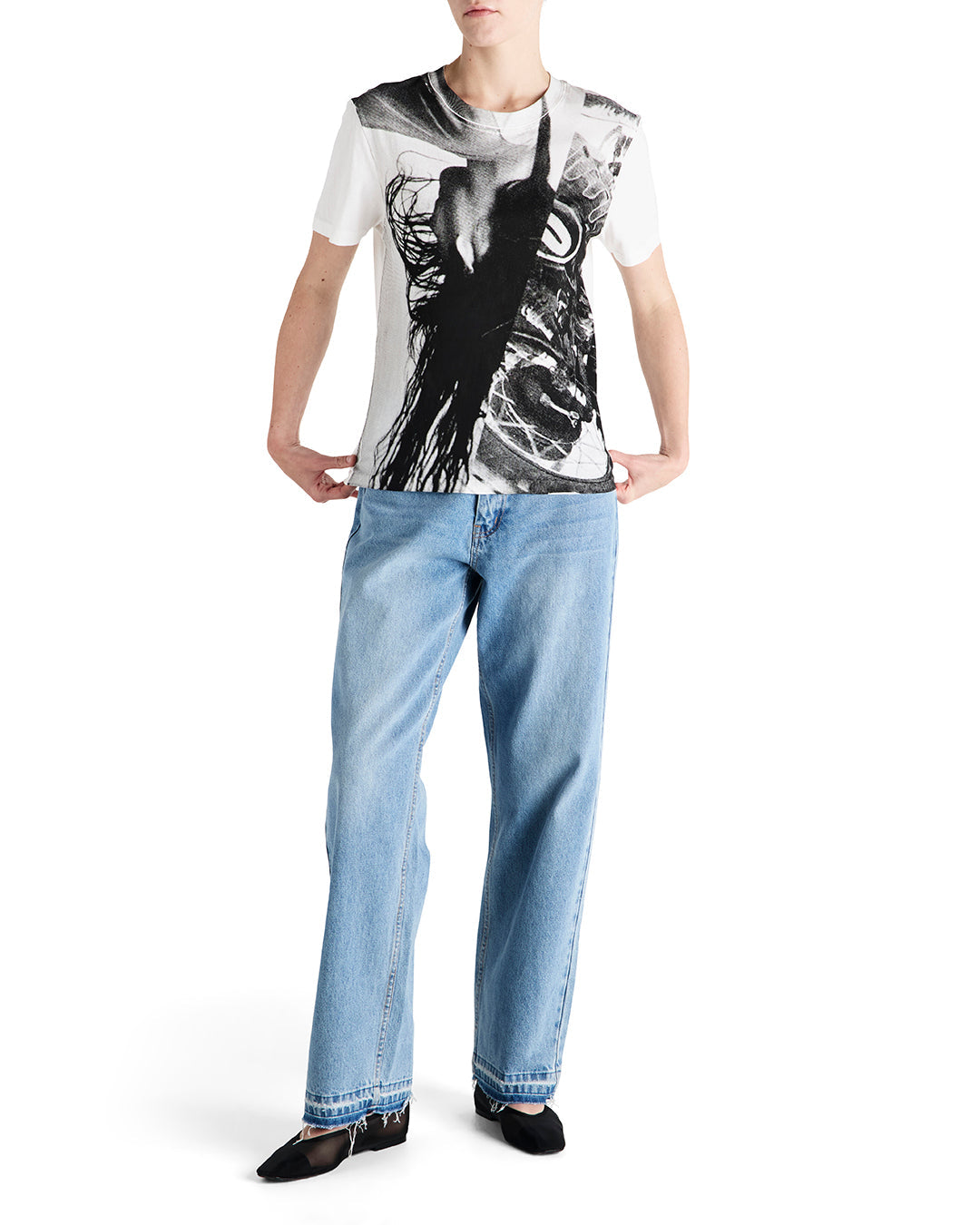 DEUS EX MACHINA COPY TEE - VINTAGE WHITE