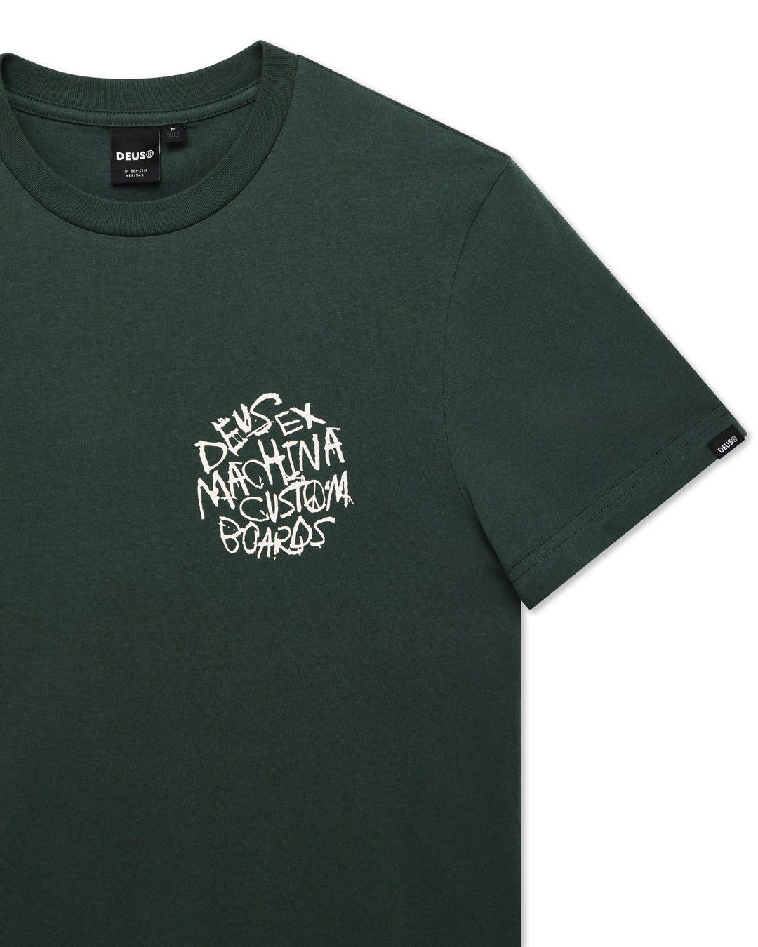 DEUS EX MACHINA SCRAMBLER TEE - HUNTER GREEN