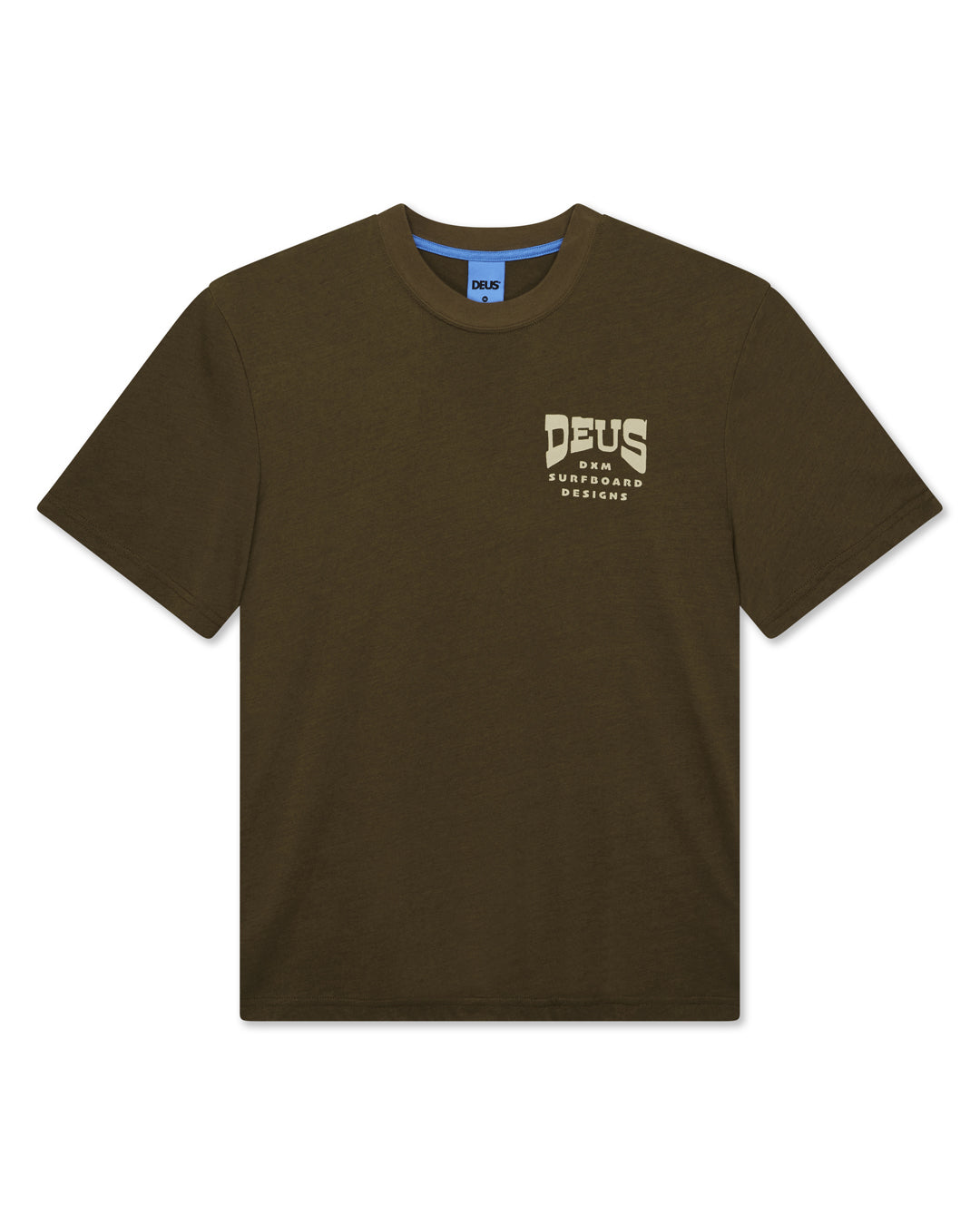 stinger-tee-dark-olive|Flatlay